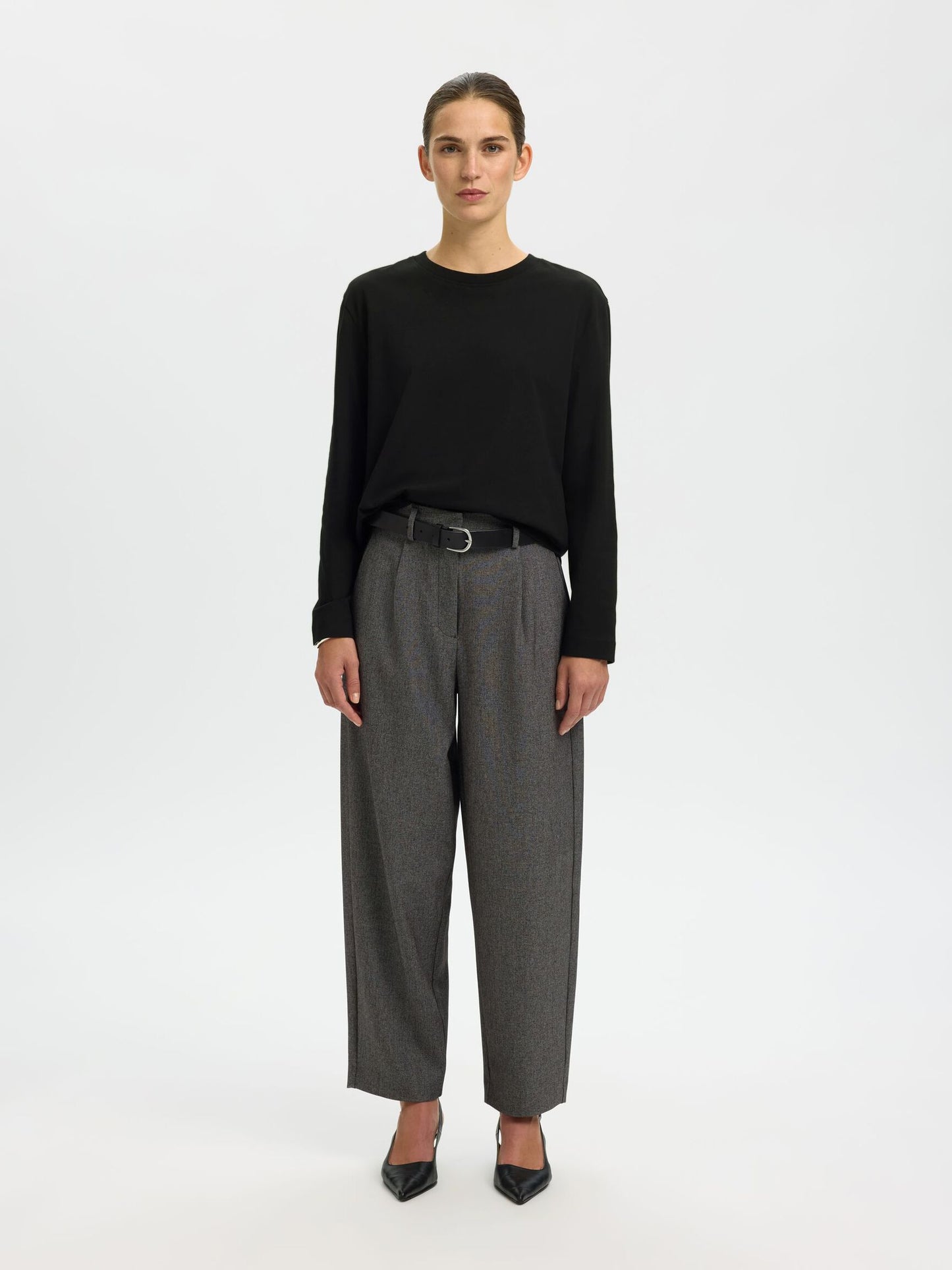 Essential Boxy Tee Långärm