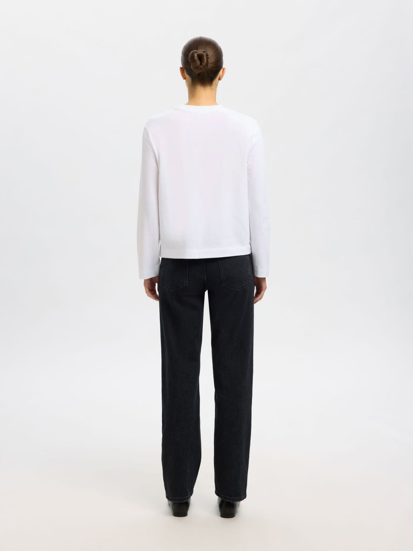 Essential Boxy Tee Långärm