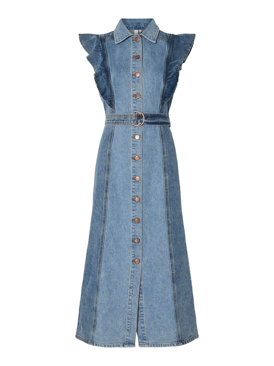Cawi Denim Long Dress
