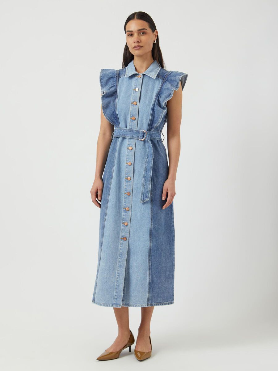 Cawi Denim Long Dress