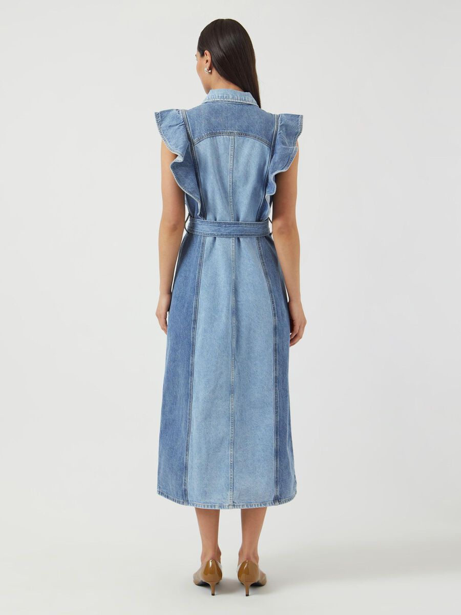 Cawi Denim Long Dress