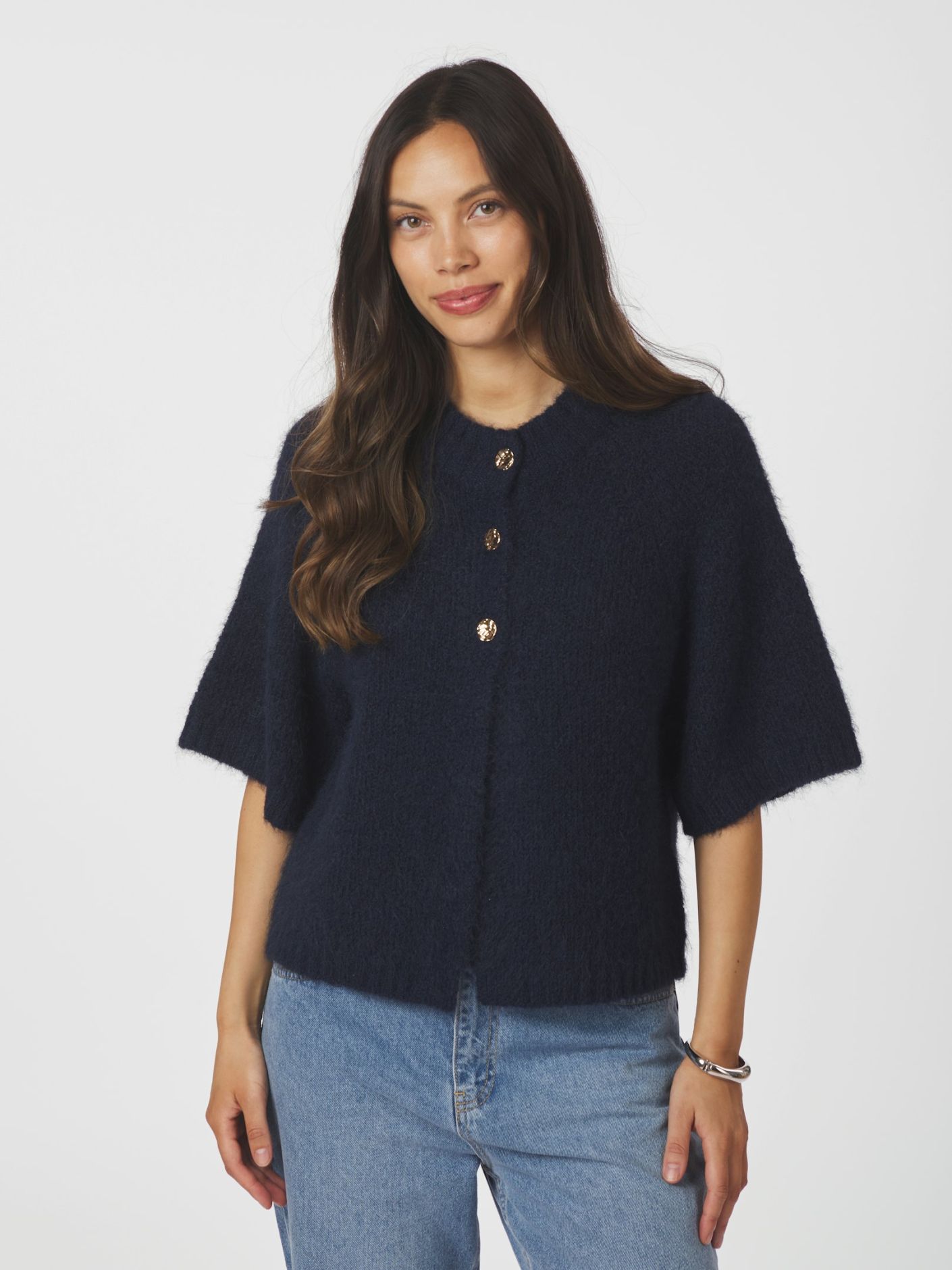 Benuta Fluffy Knit Cardigan