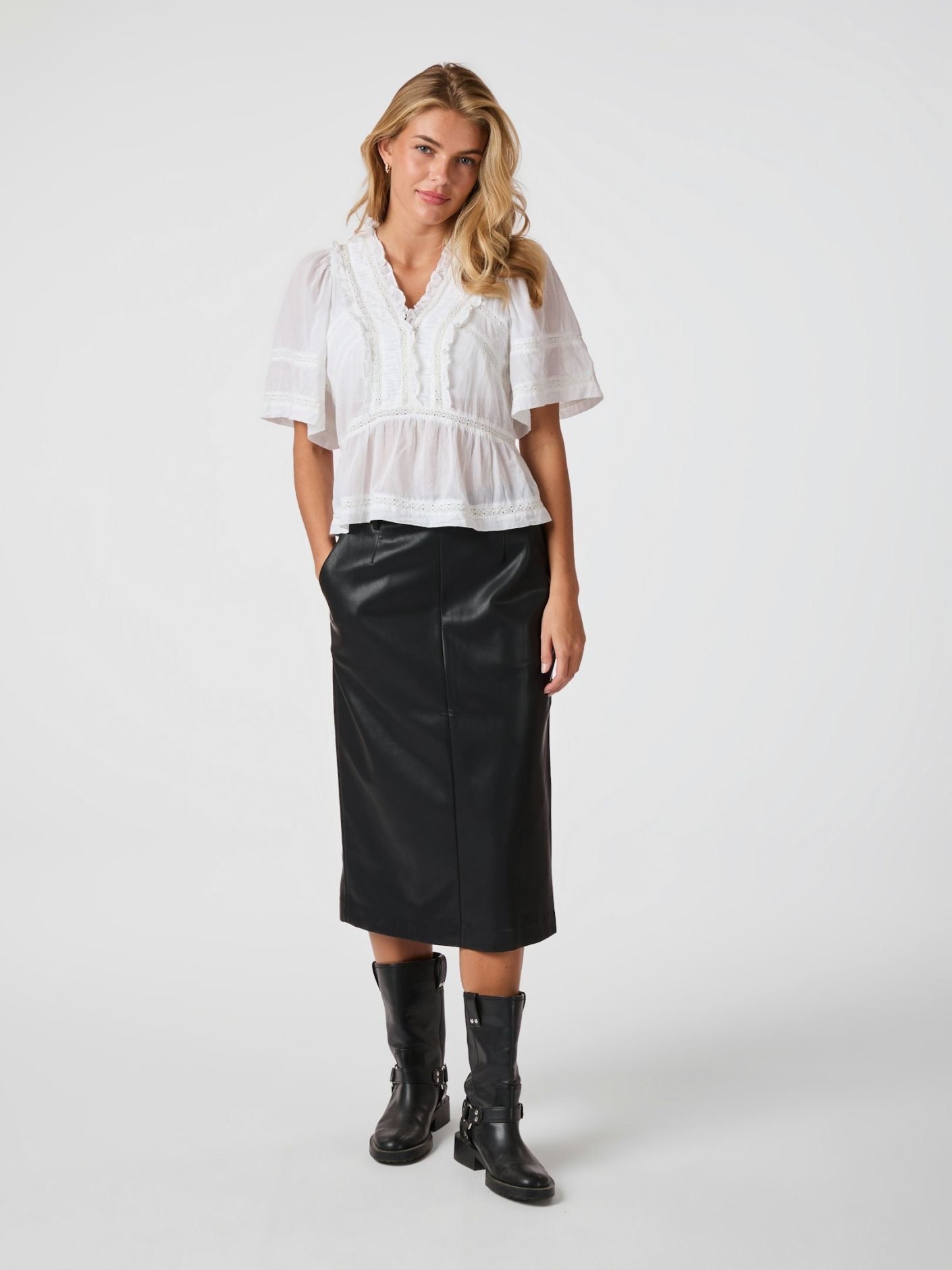Evienne Voile Top