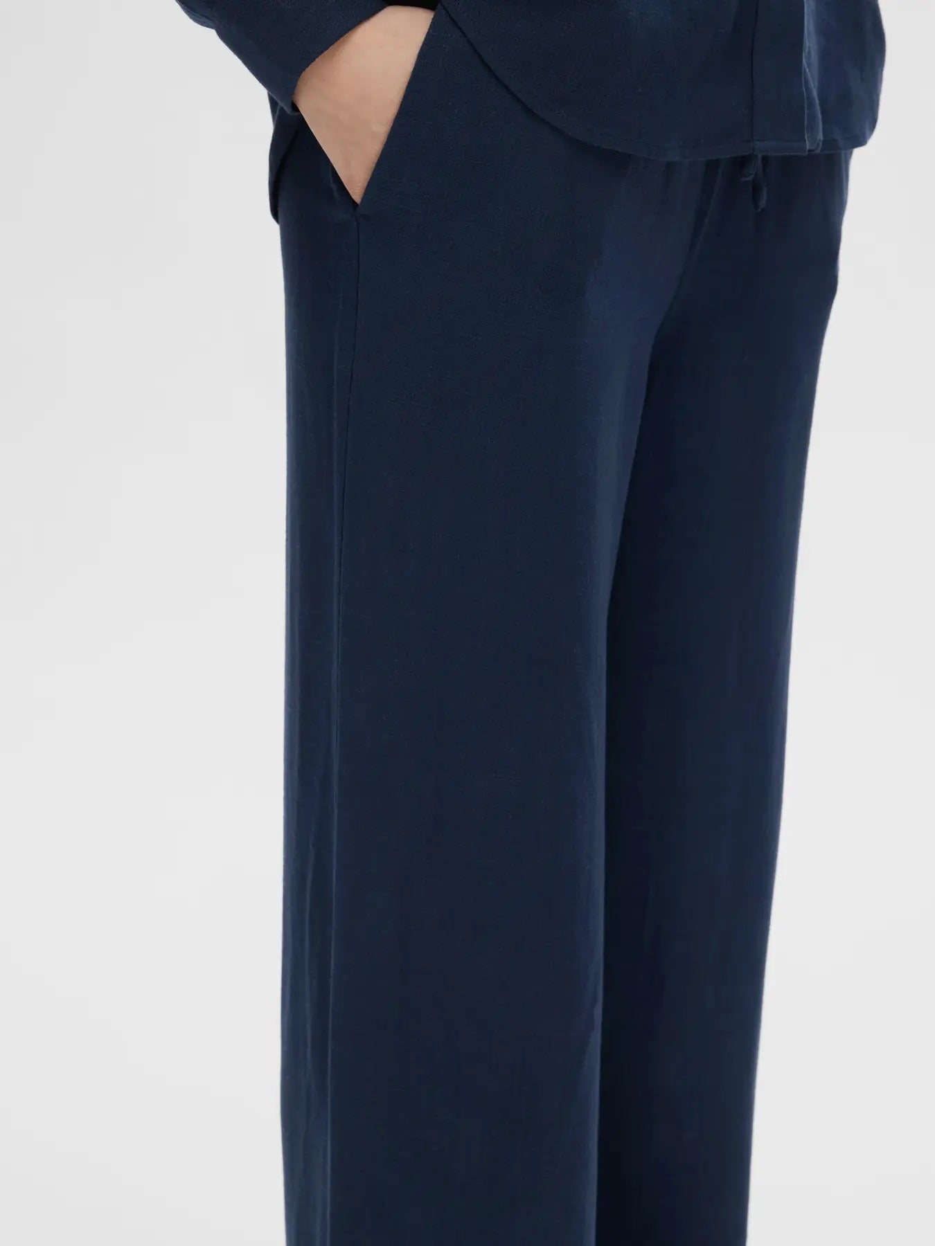 Viva Gulia Pants Linne/Viskos