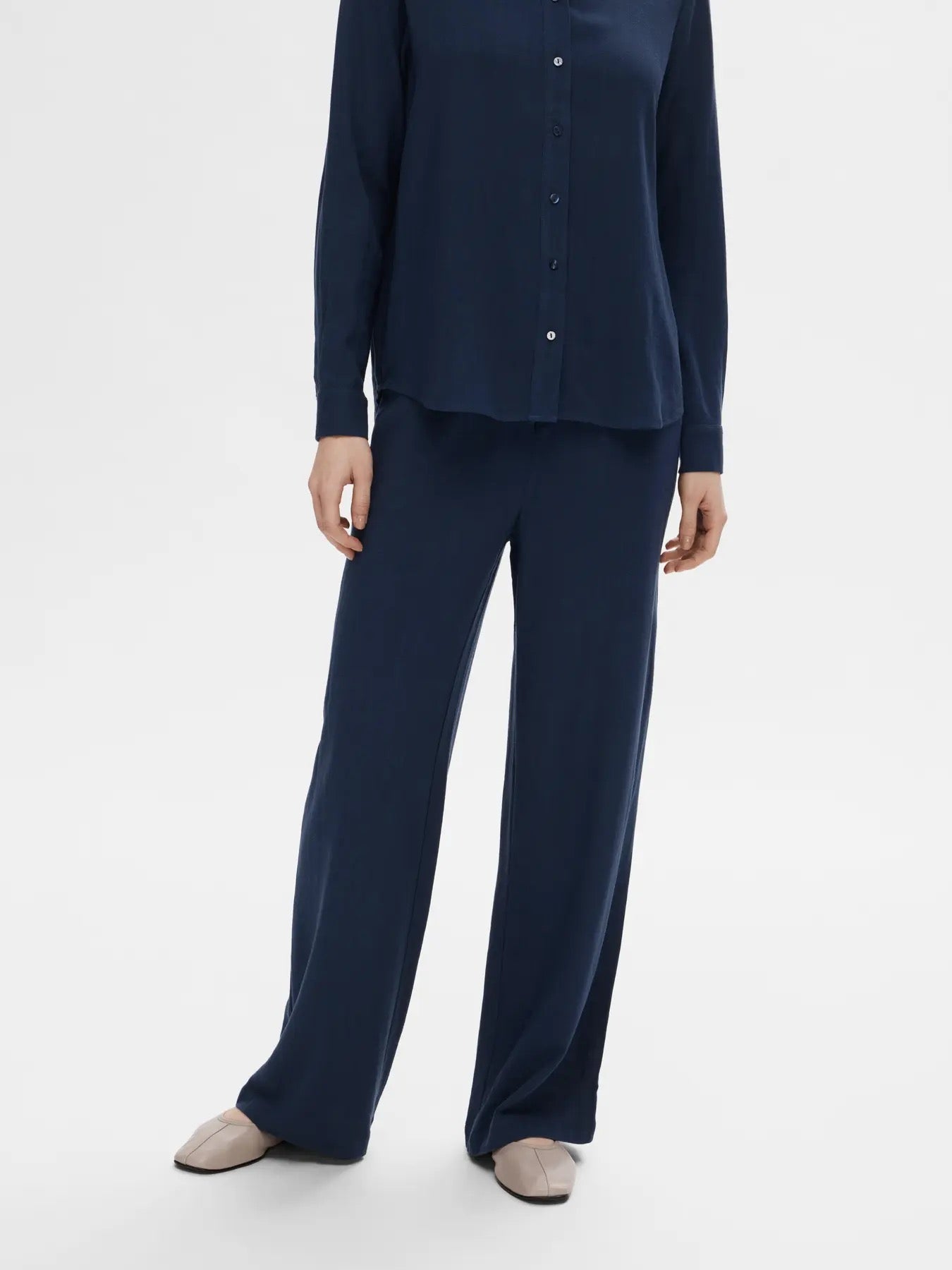 Viva Gulia Pants Linne/Viskos