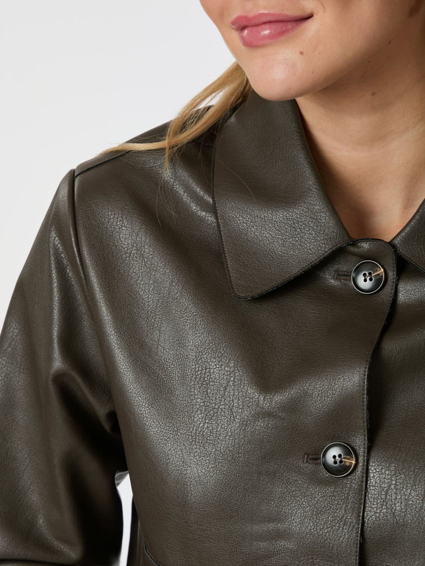 Romana Faux PU Jacket