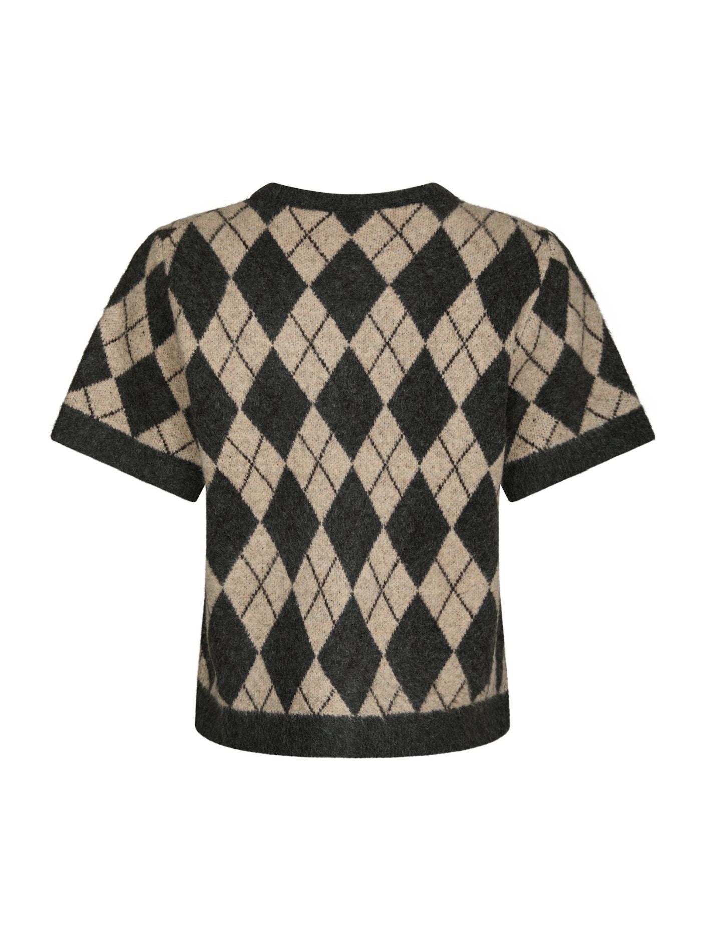 Allestar Check Knit Cardigan