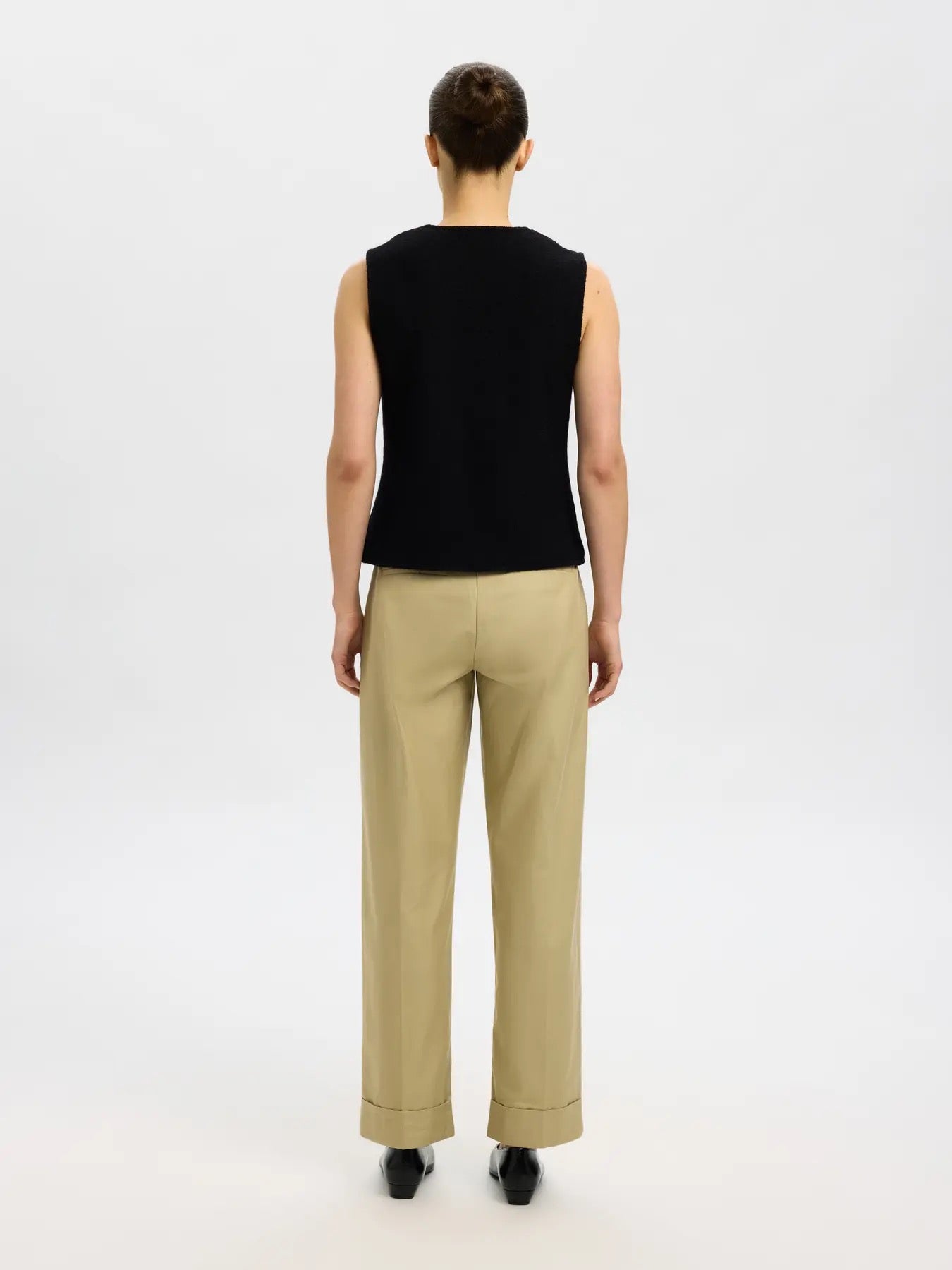 Darla Knit Button Vest