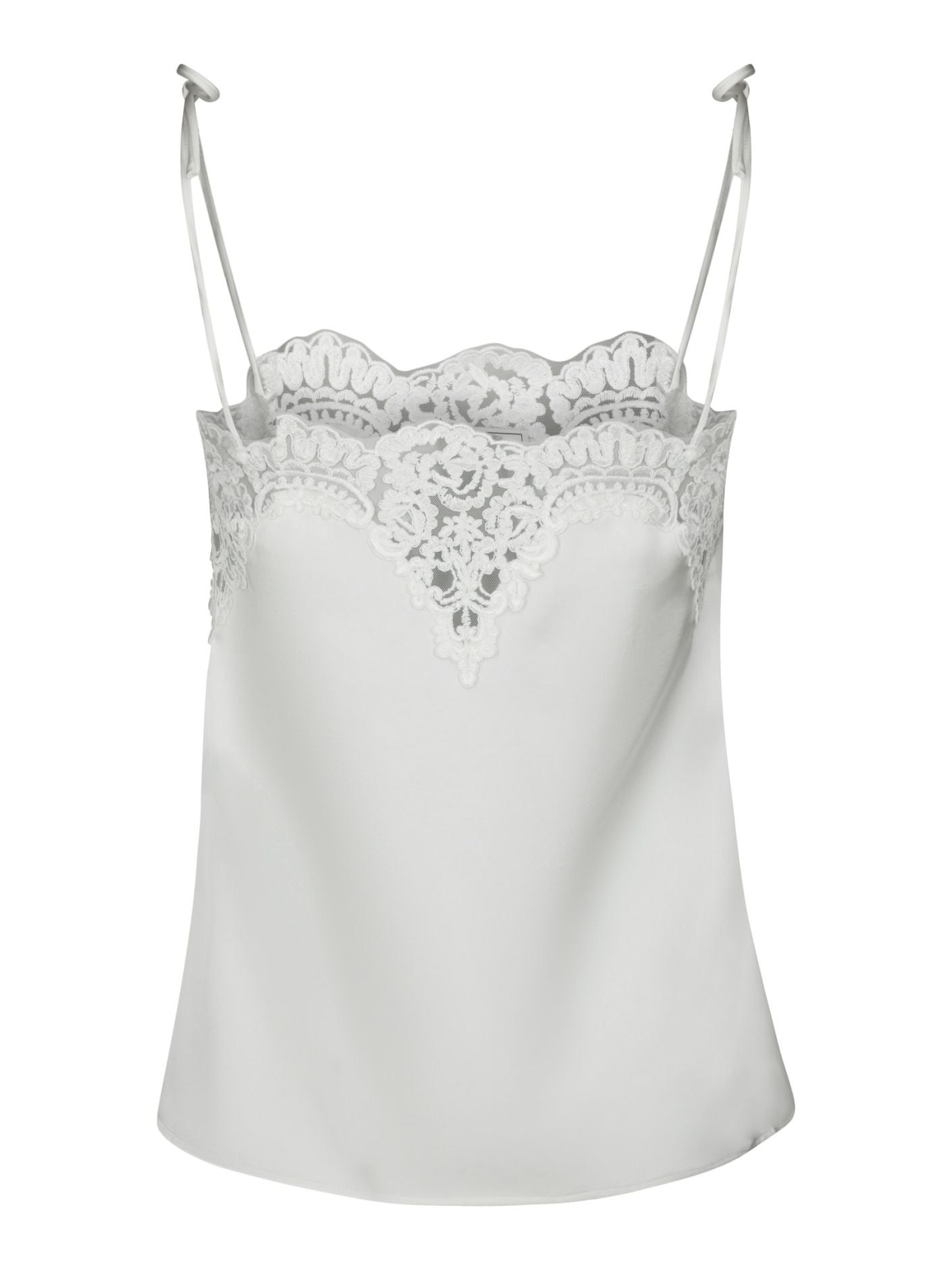 Kaela Heavy Sateen Lace Top