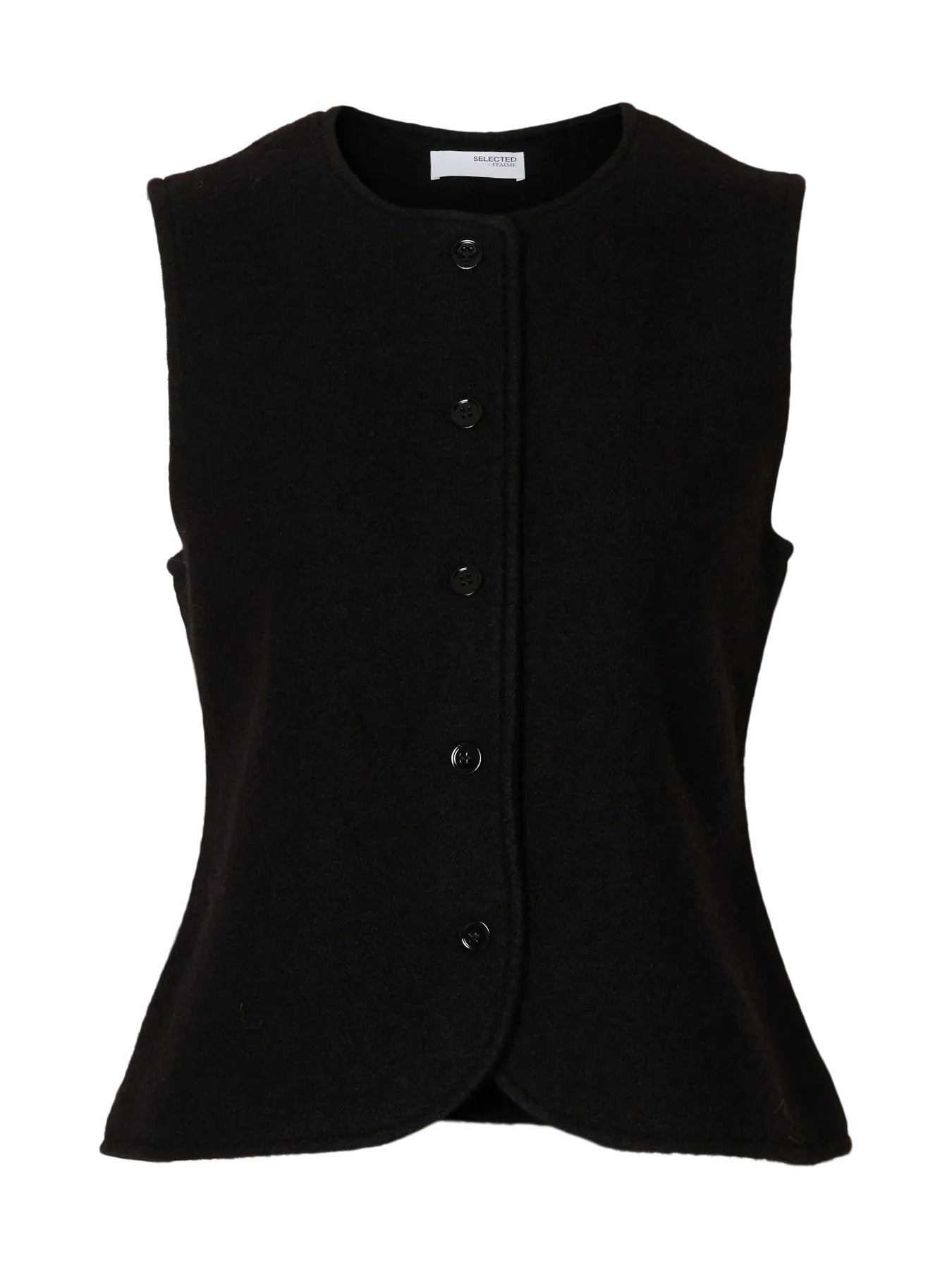 Darla Knit Button Vest