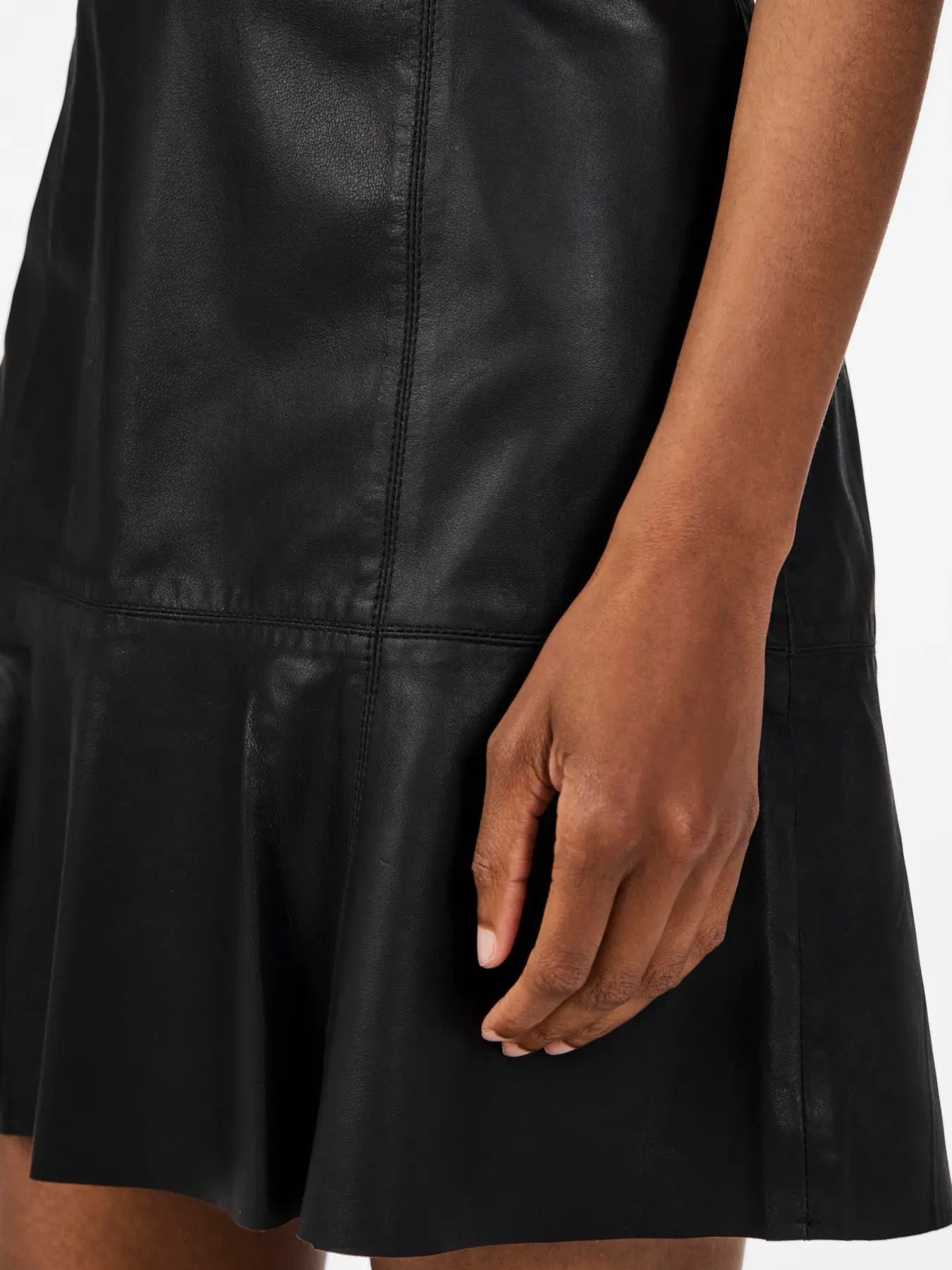 Colly Leather Skirt