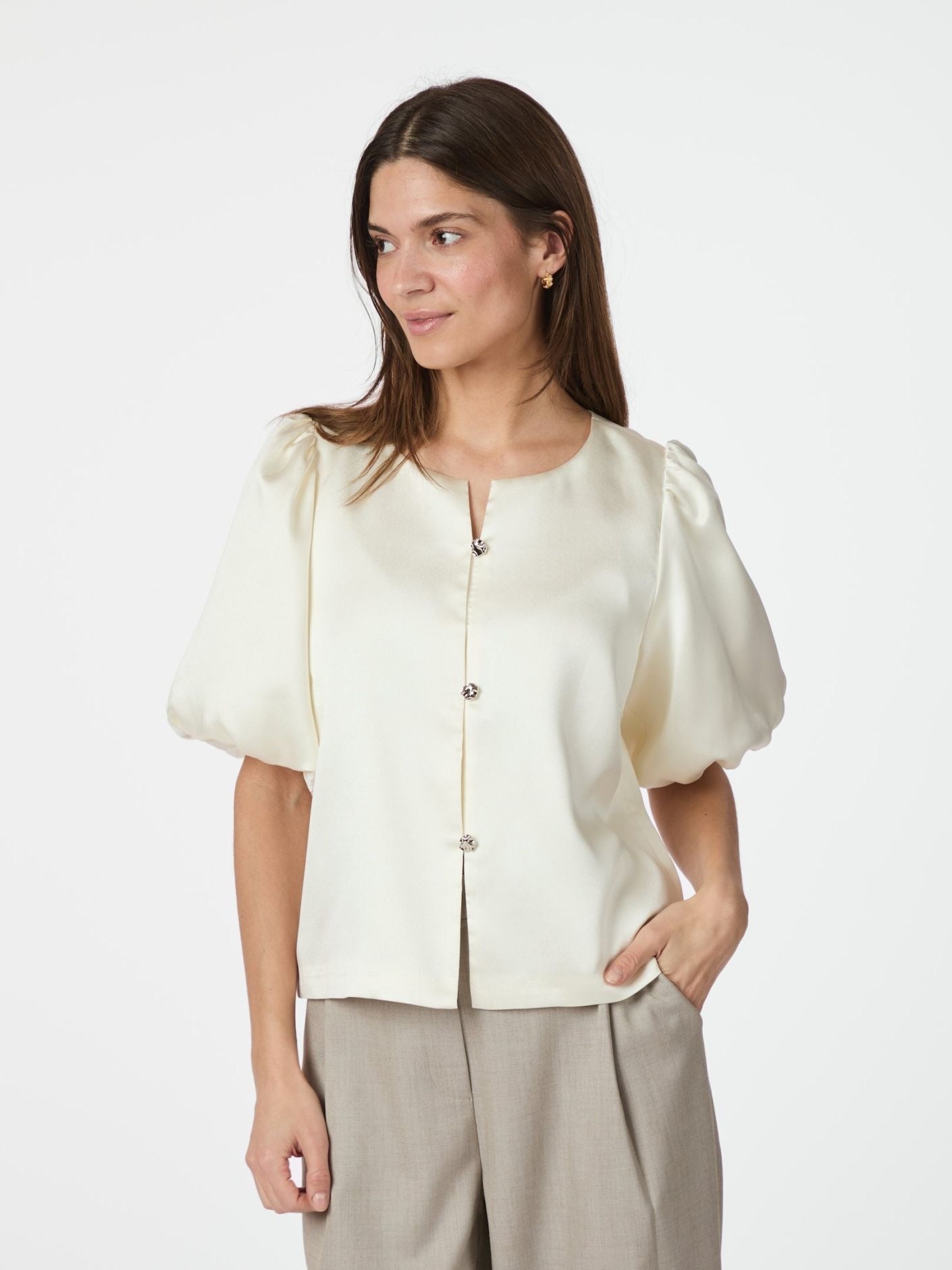 Aisa Satin Blouse