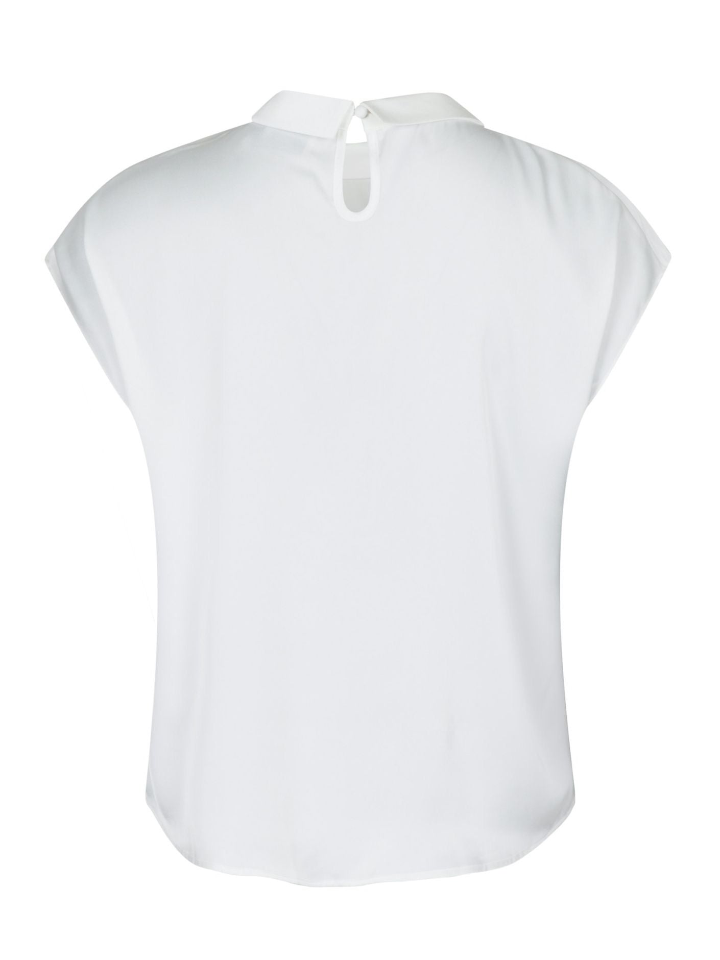 Fleur Drapy Satin Blouse