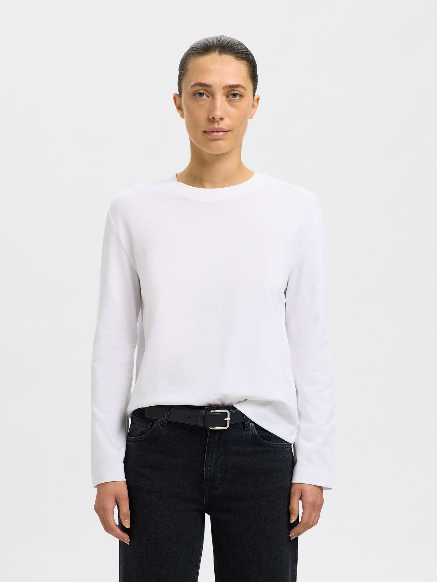 Essential Boxy Tee Långärm