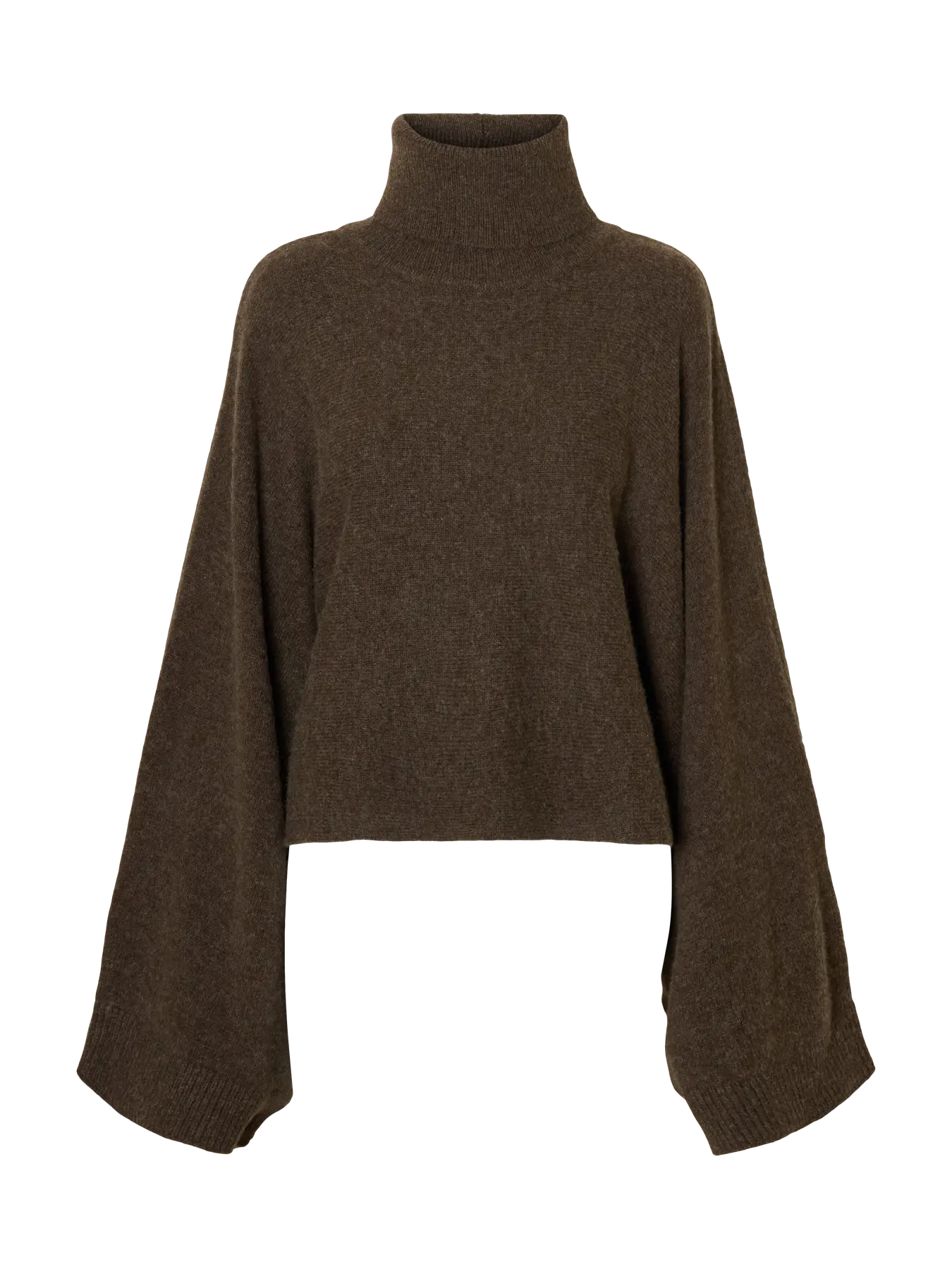 Elina Knit Cape roll Neck