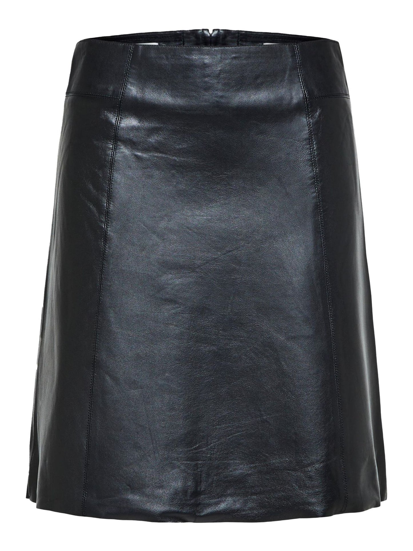 Ibi Leather Skirt