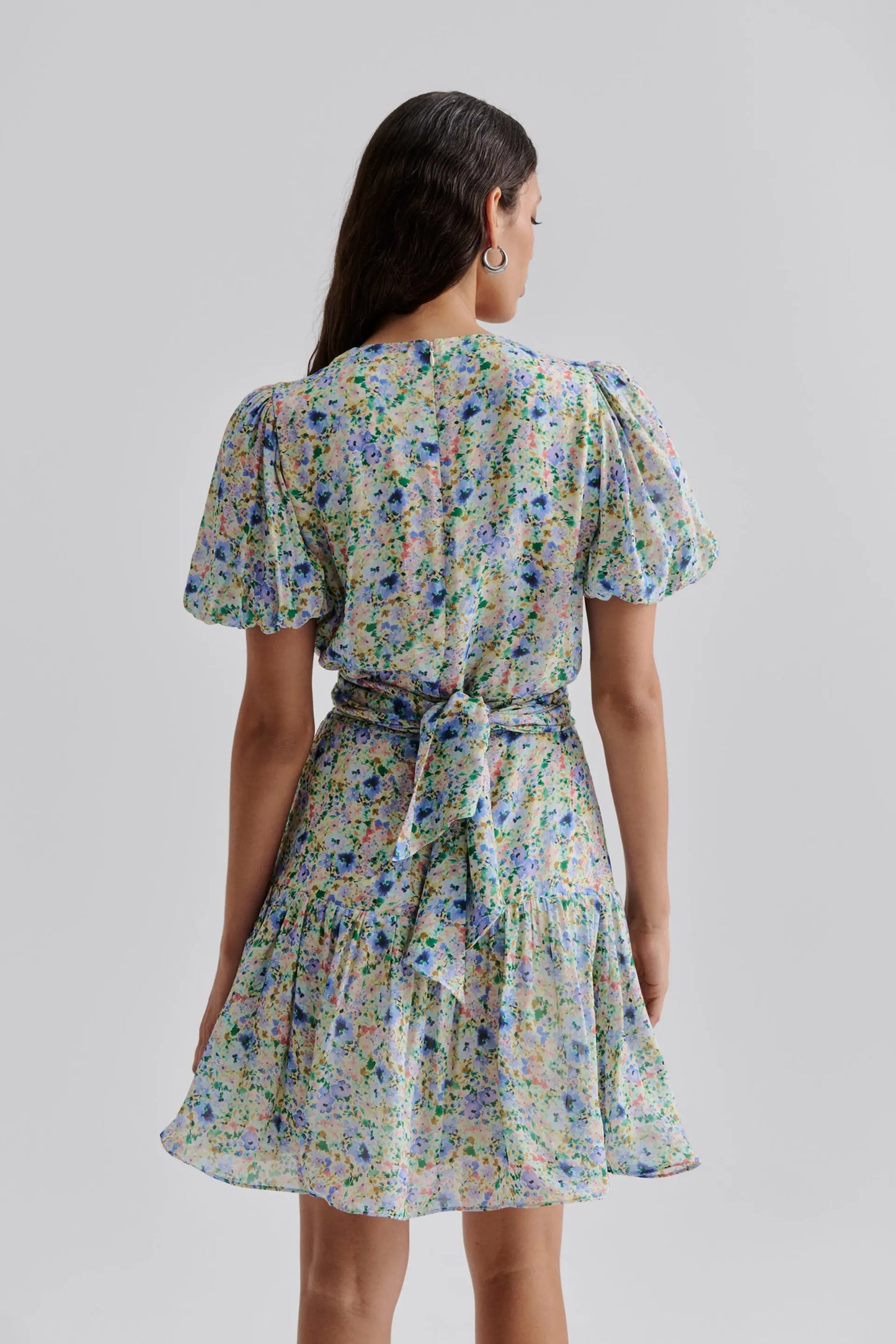 Lone V-neck Mini Dress