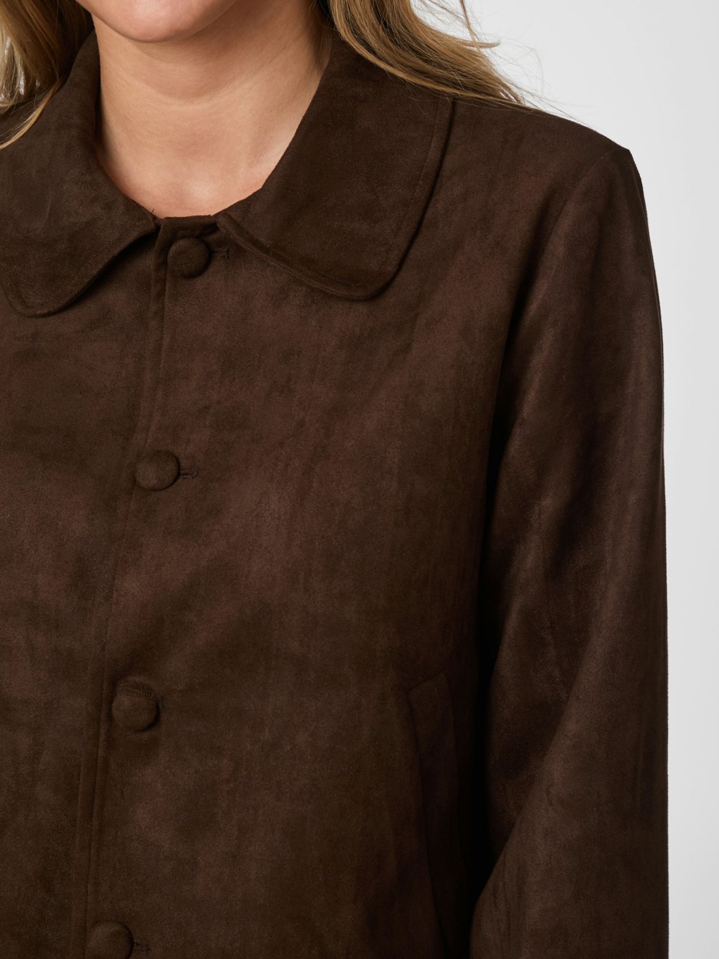 Nilo Faux Suede jacket