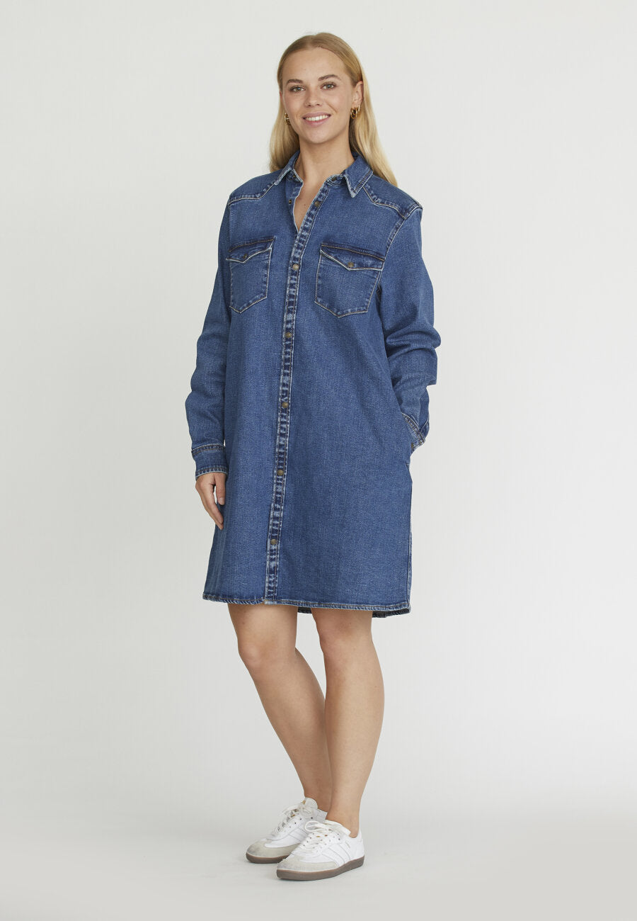 Onea Dress Denim