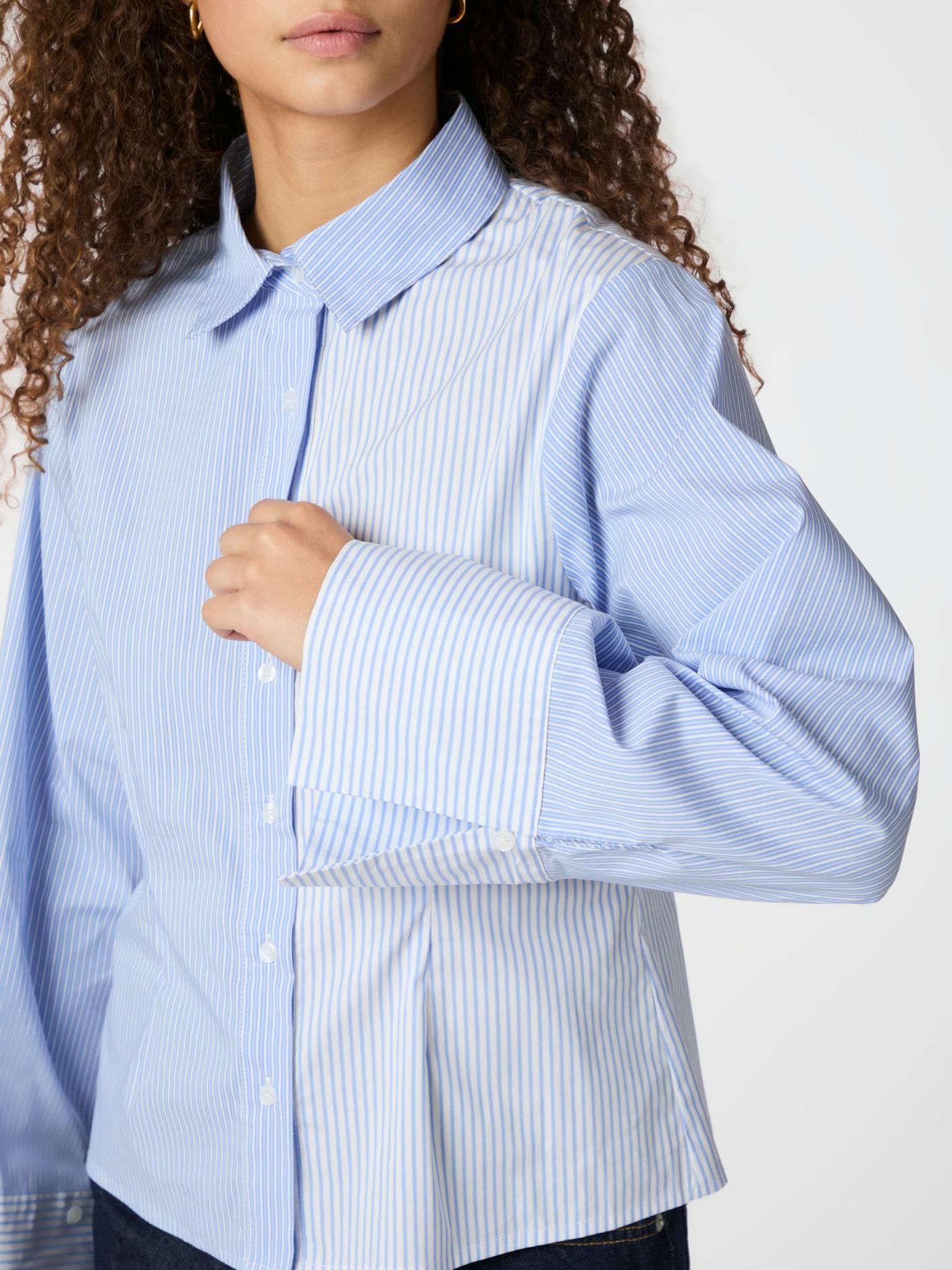 Rosa Mix Stripe Shirt