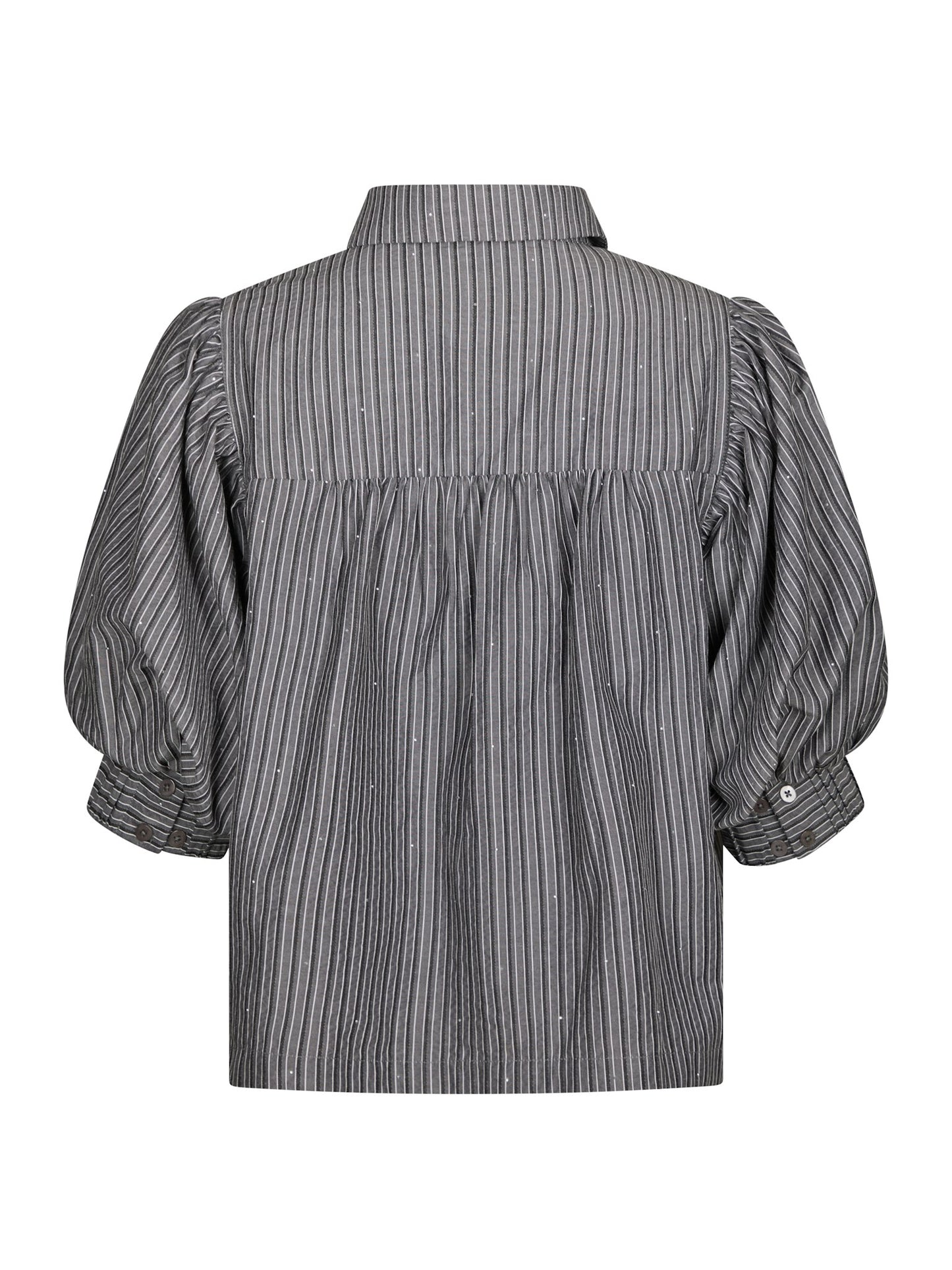 Neo Noir - Skjorte - Dark grey - Etta Stripe B