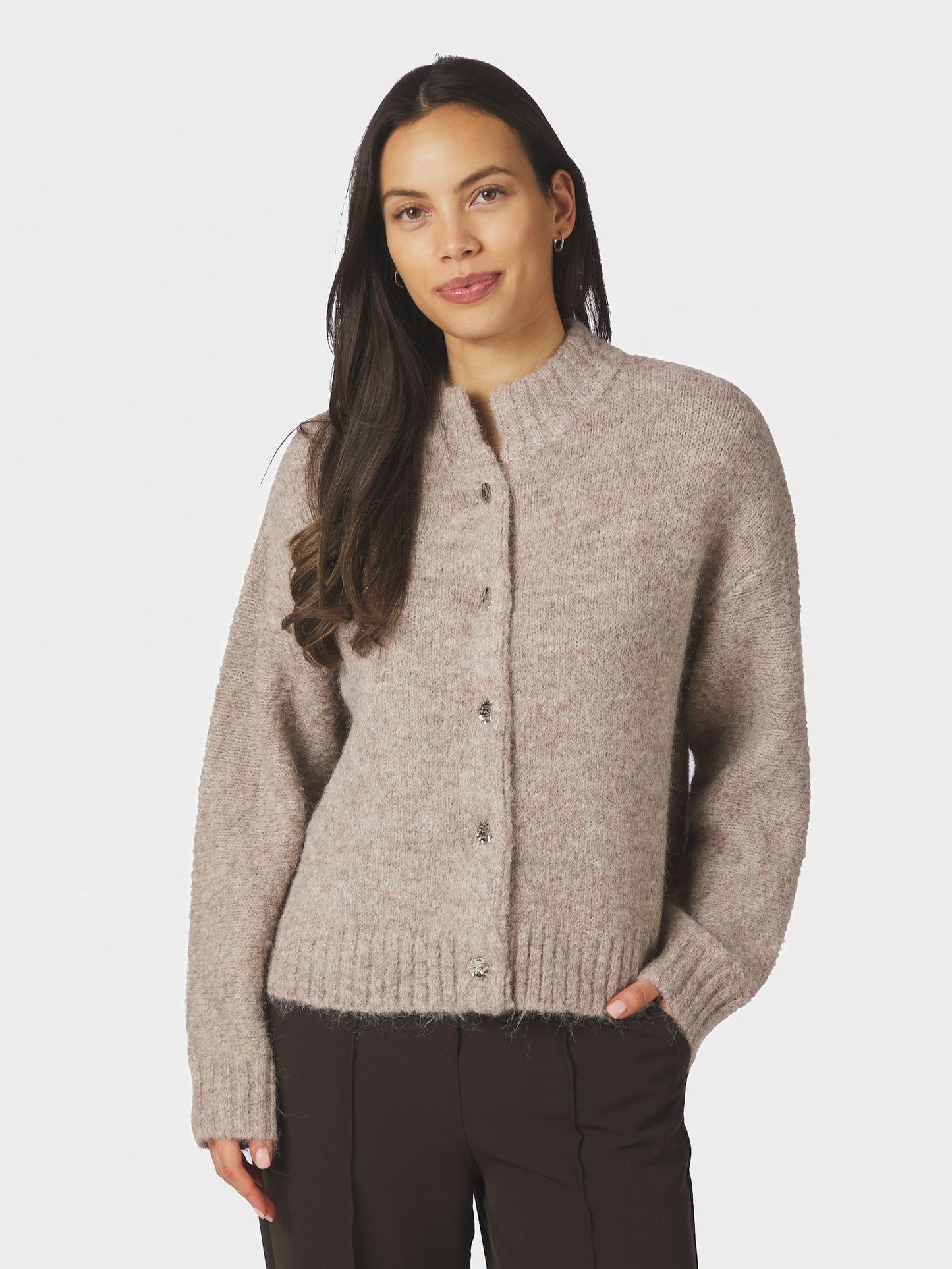 Neo Noir - Knit - Beige melange - Taura