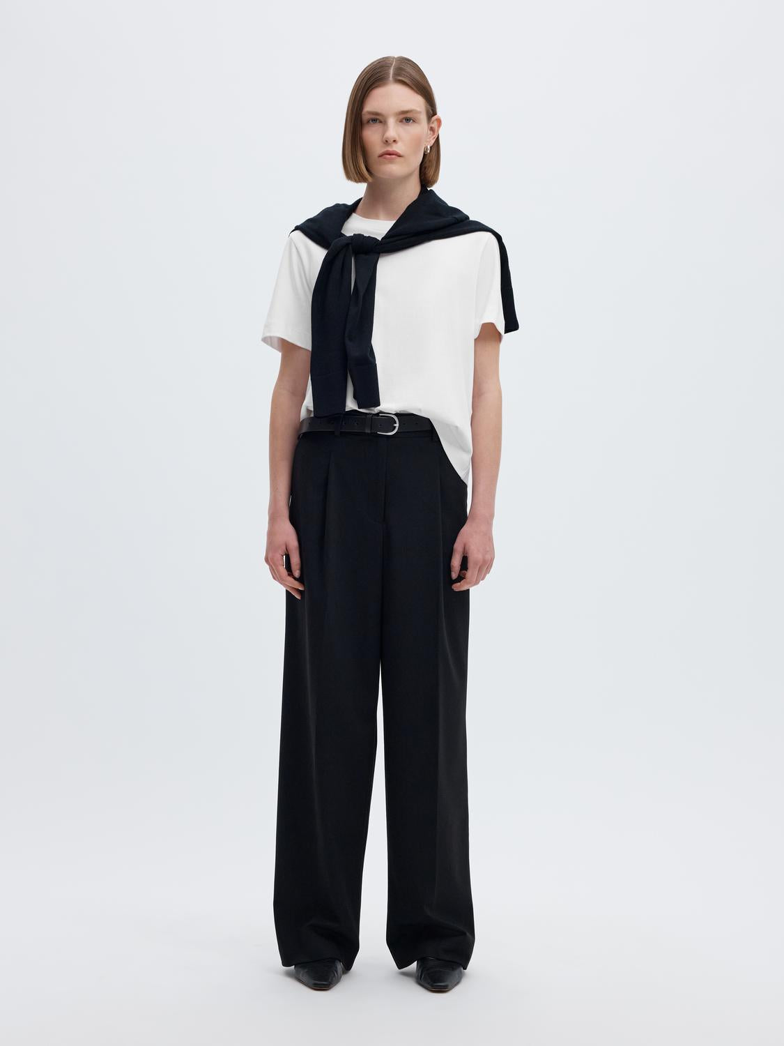 Selected Women - T-shirt - Delicioso - Slwessential Ss Boxy Tee Noos