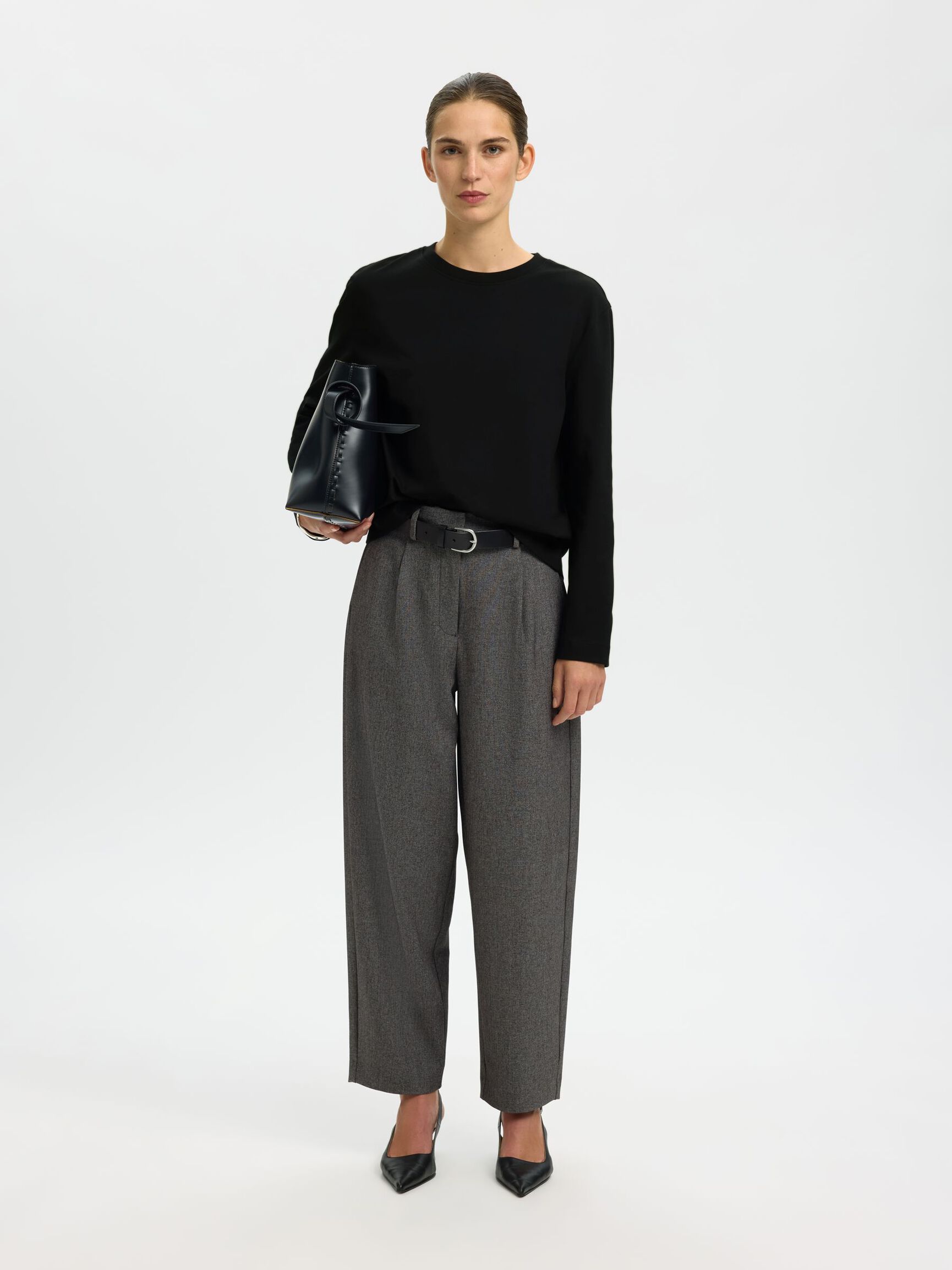 Essential Boxy Tee Långärm