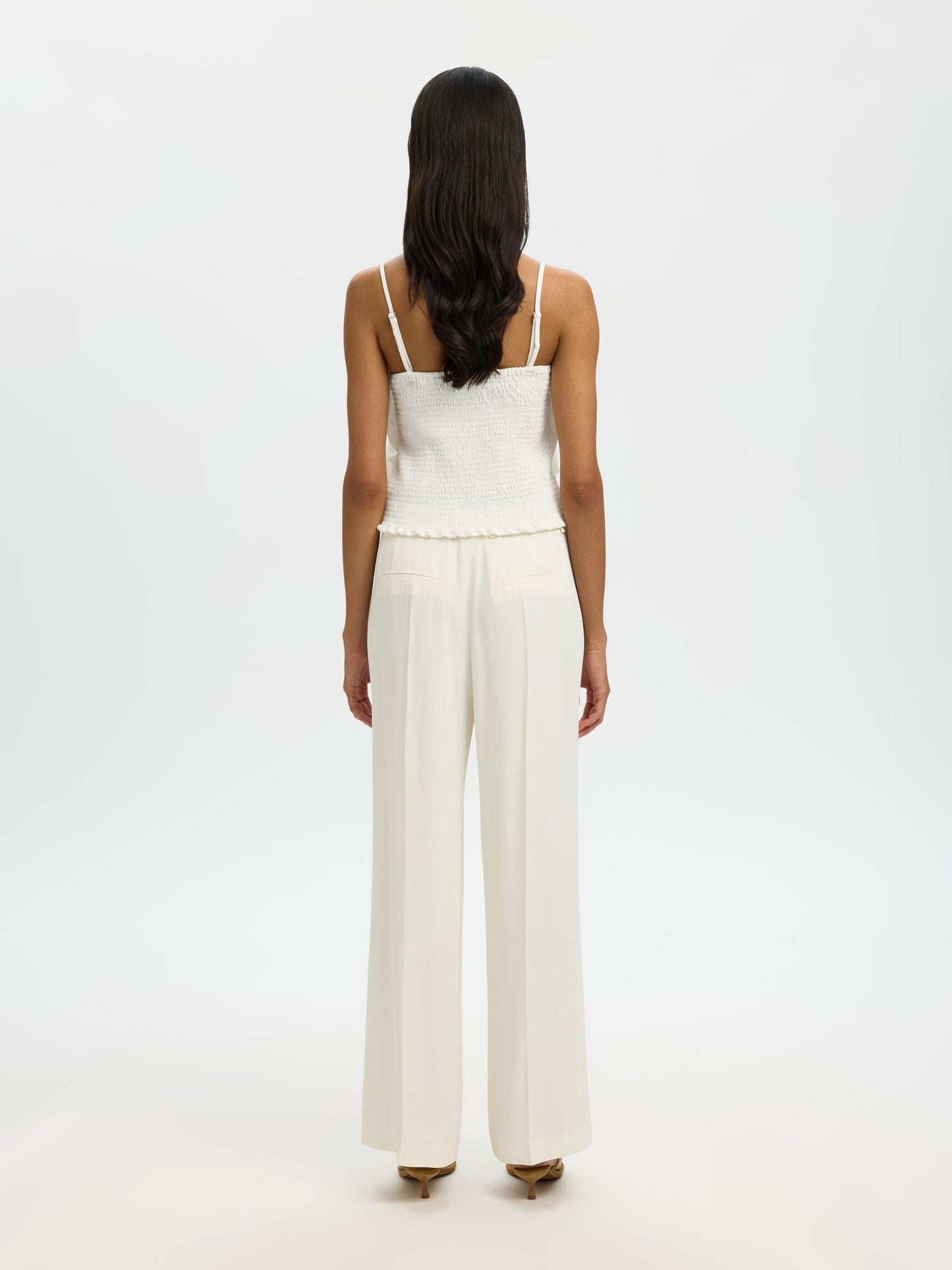 Vinelle Pleated Bandeau Top