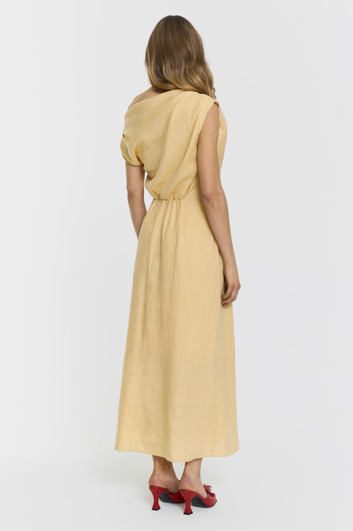 Reina Linen Dress