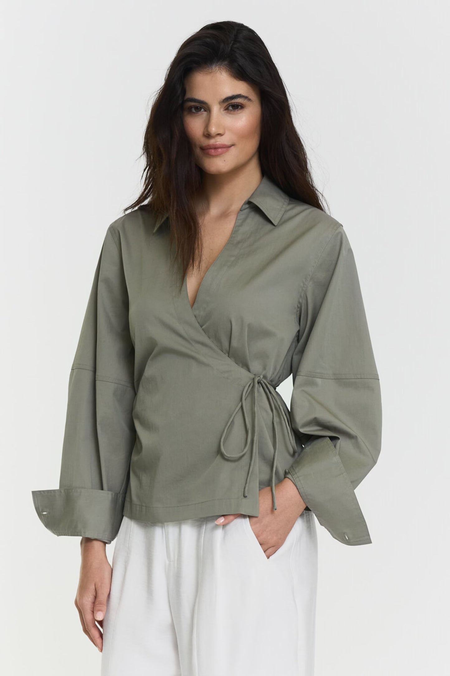Mella Wrap Shirt