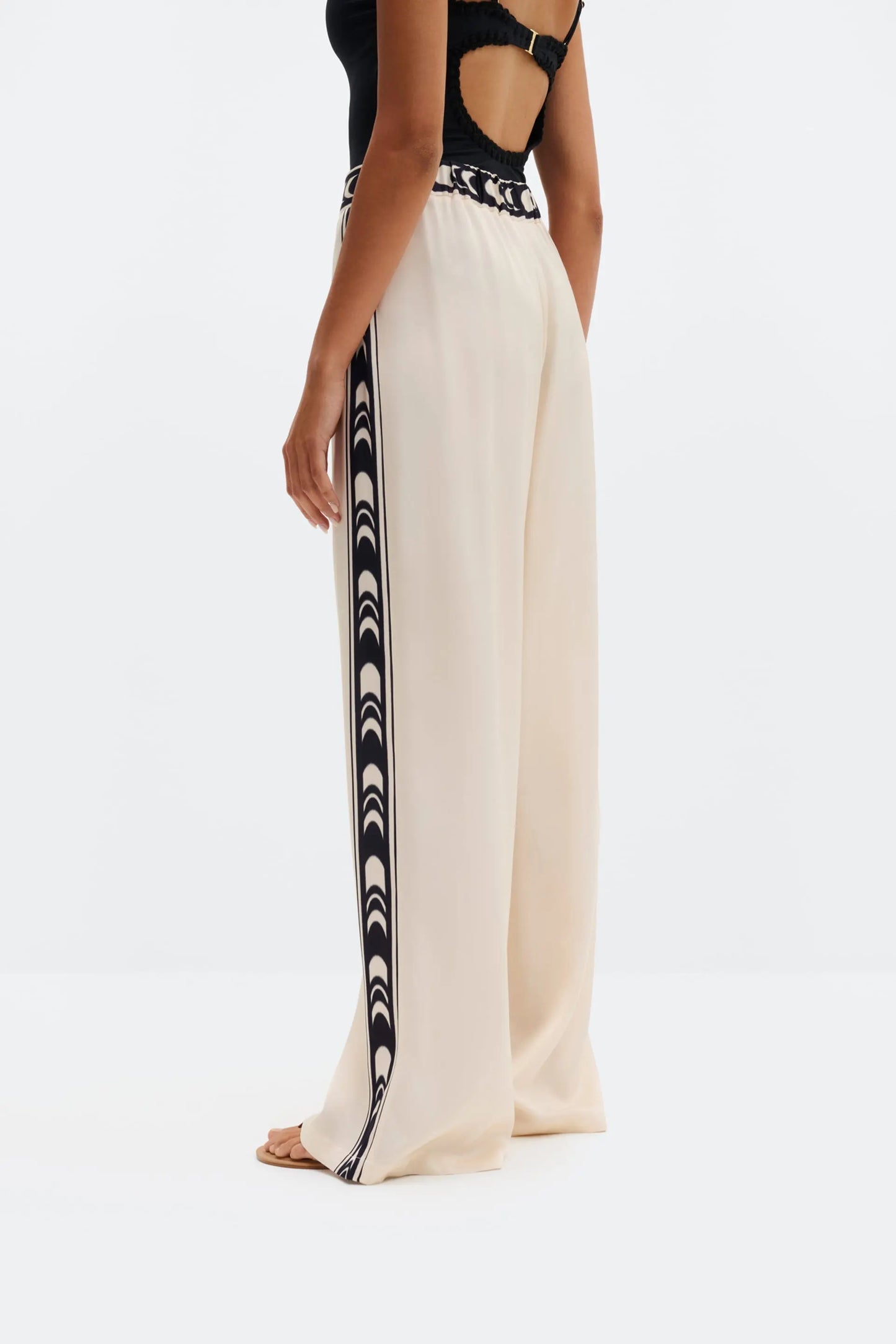 Bella Satin Palazzo Pants