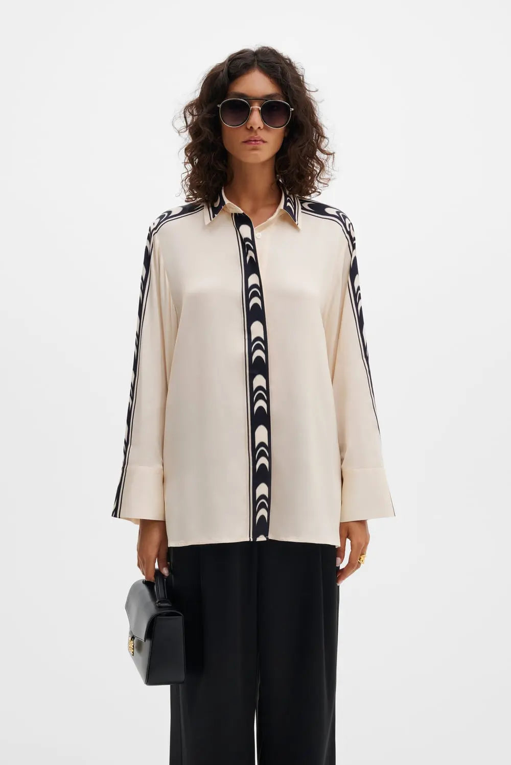 Meya Fit Printed Shirt