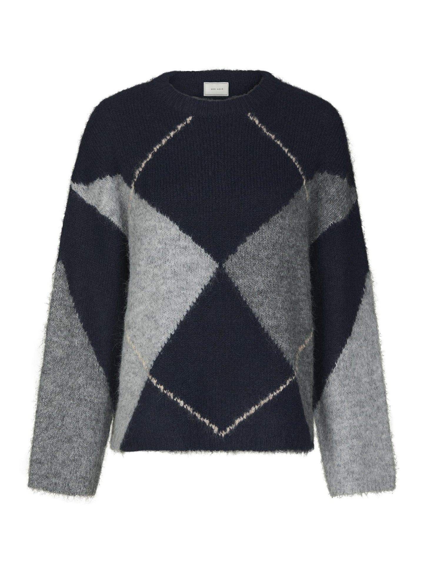 Neo Noir - Blouse - Navy - Inga
