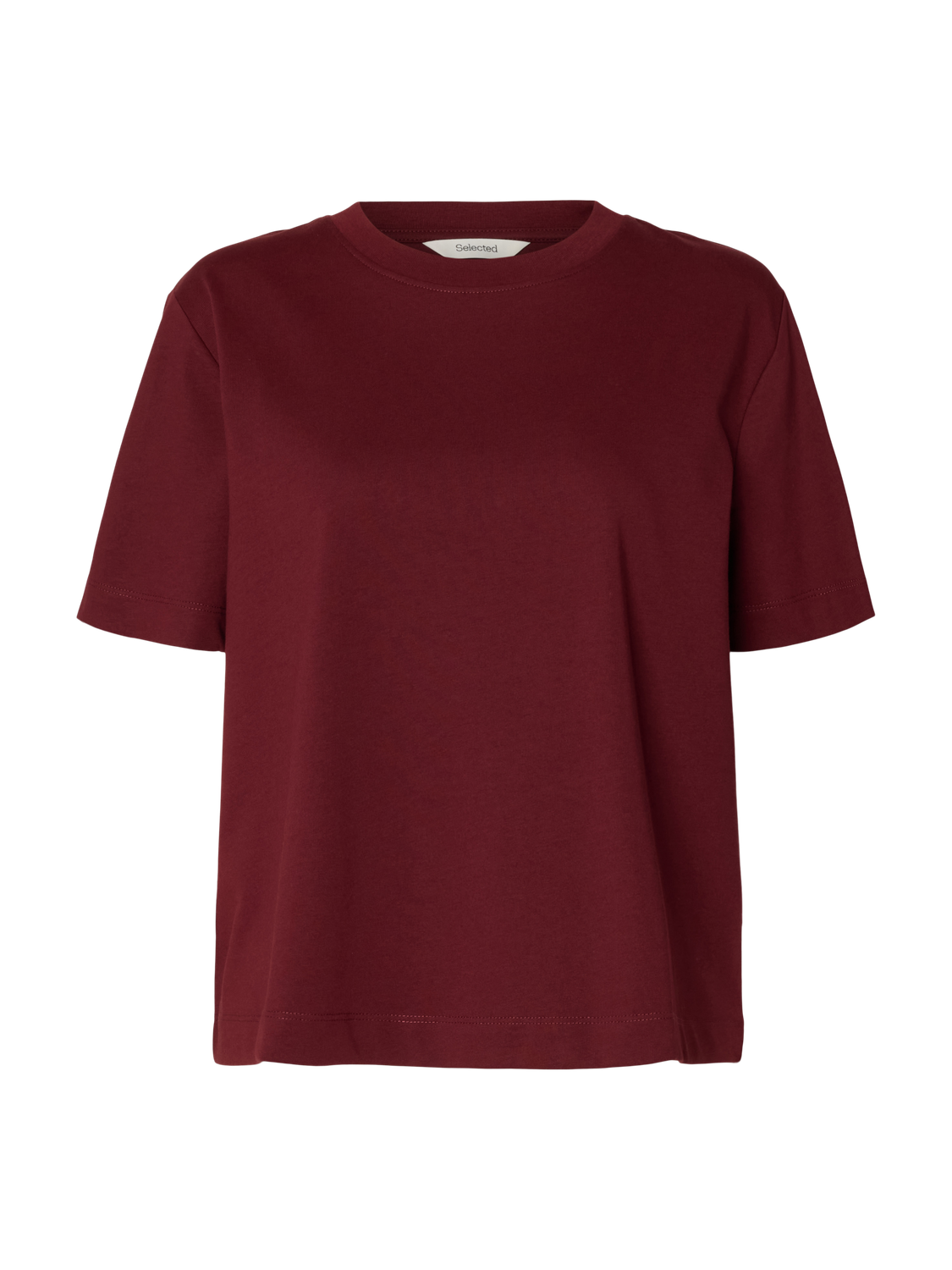 Selected Women - T-shirt - Delicioso - Slwessential Ss Boxy Tee Noos