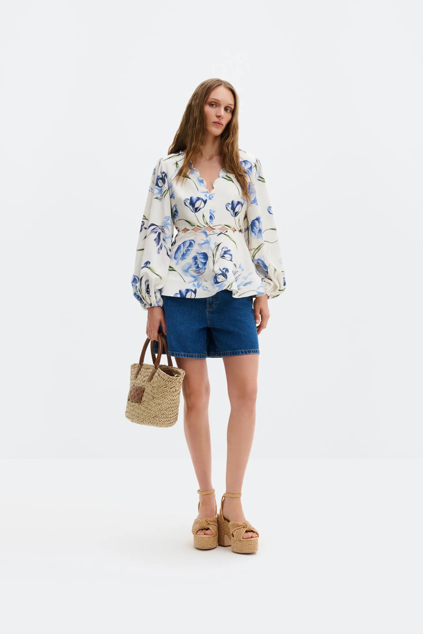 Maya Baloon Sleeve Blouse