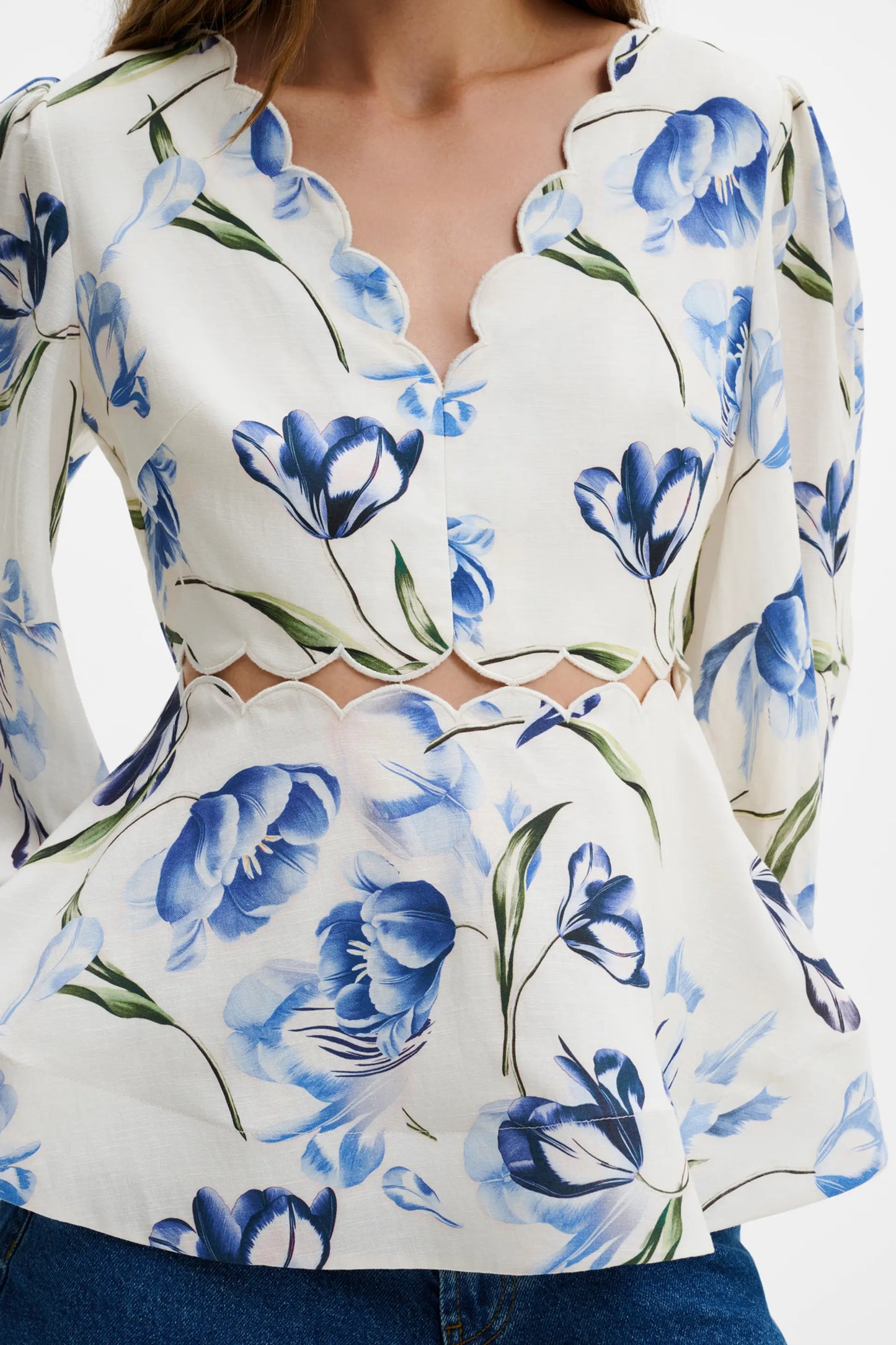 Maya Baloon Sleeve Blouse
