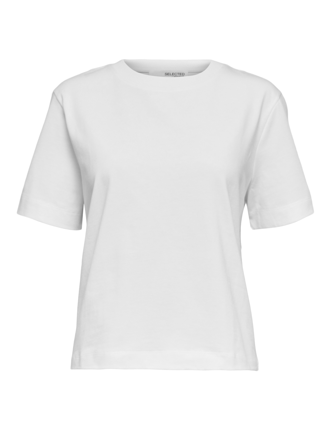 Selected Women - T-shirt - Delicioso - Slwessential Ss Boxy Tee Noos