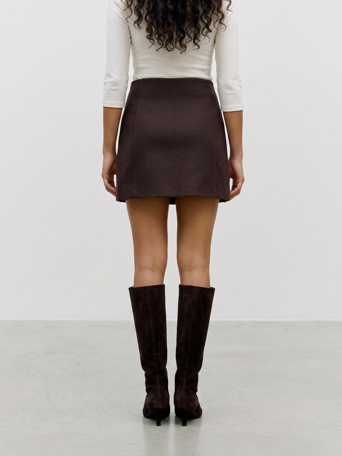 Vero Moda Nederdel Chocolate torte Fortune Allison
