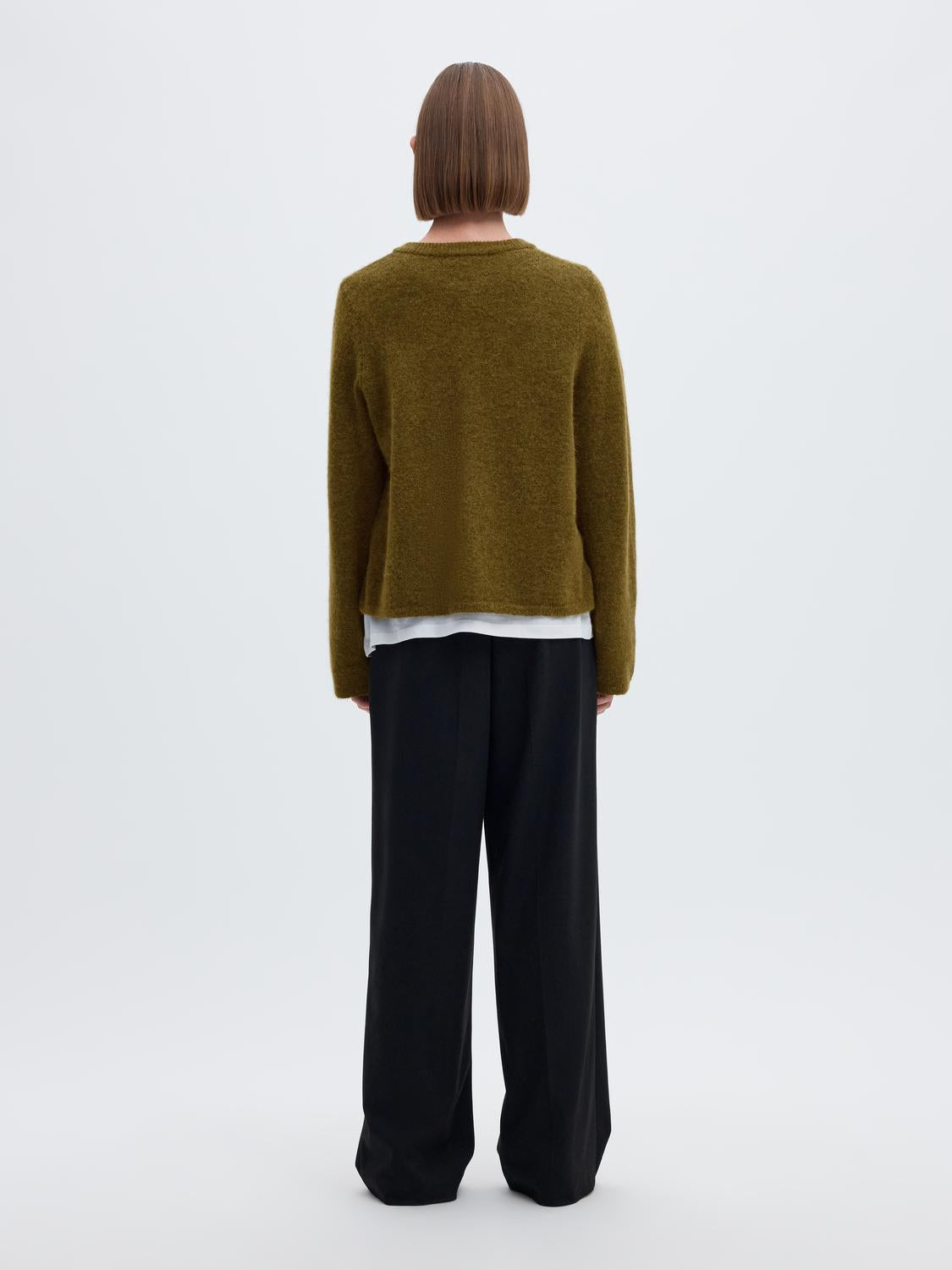 Selected Women Lulu Cardigan New Ls Knit