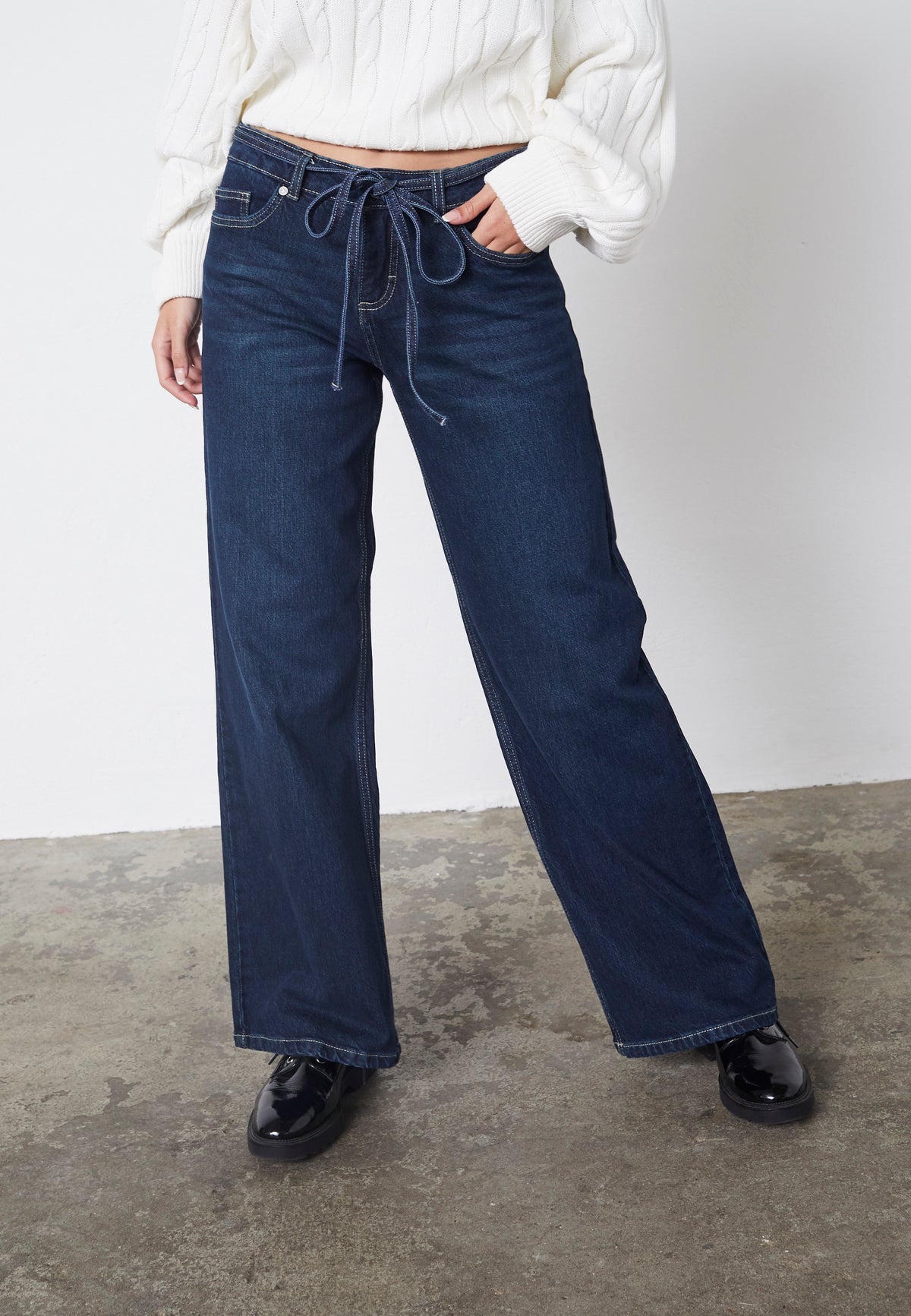 Sisters Point - Jeans - D. blue wash - Onea
