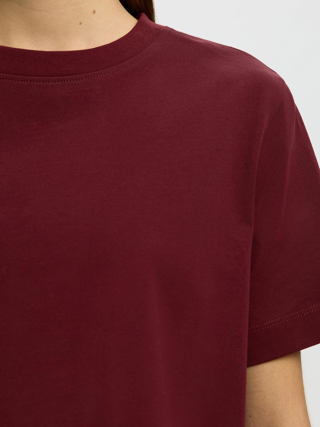 Selected Women - T-shirt - Delicioso - Slwessential Ss Boxy Tee Noos