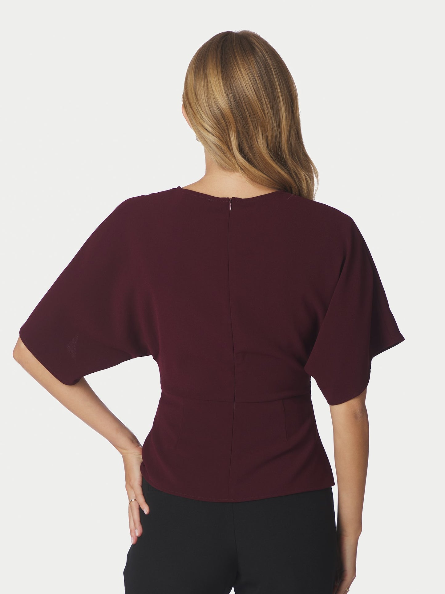 Neo Noir Blouse Plum Miriel