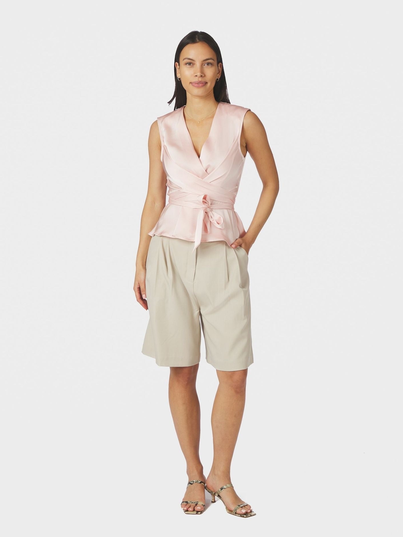 Risetta Heavy Sateen Top