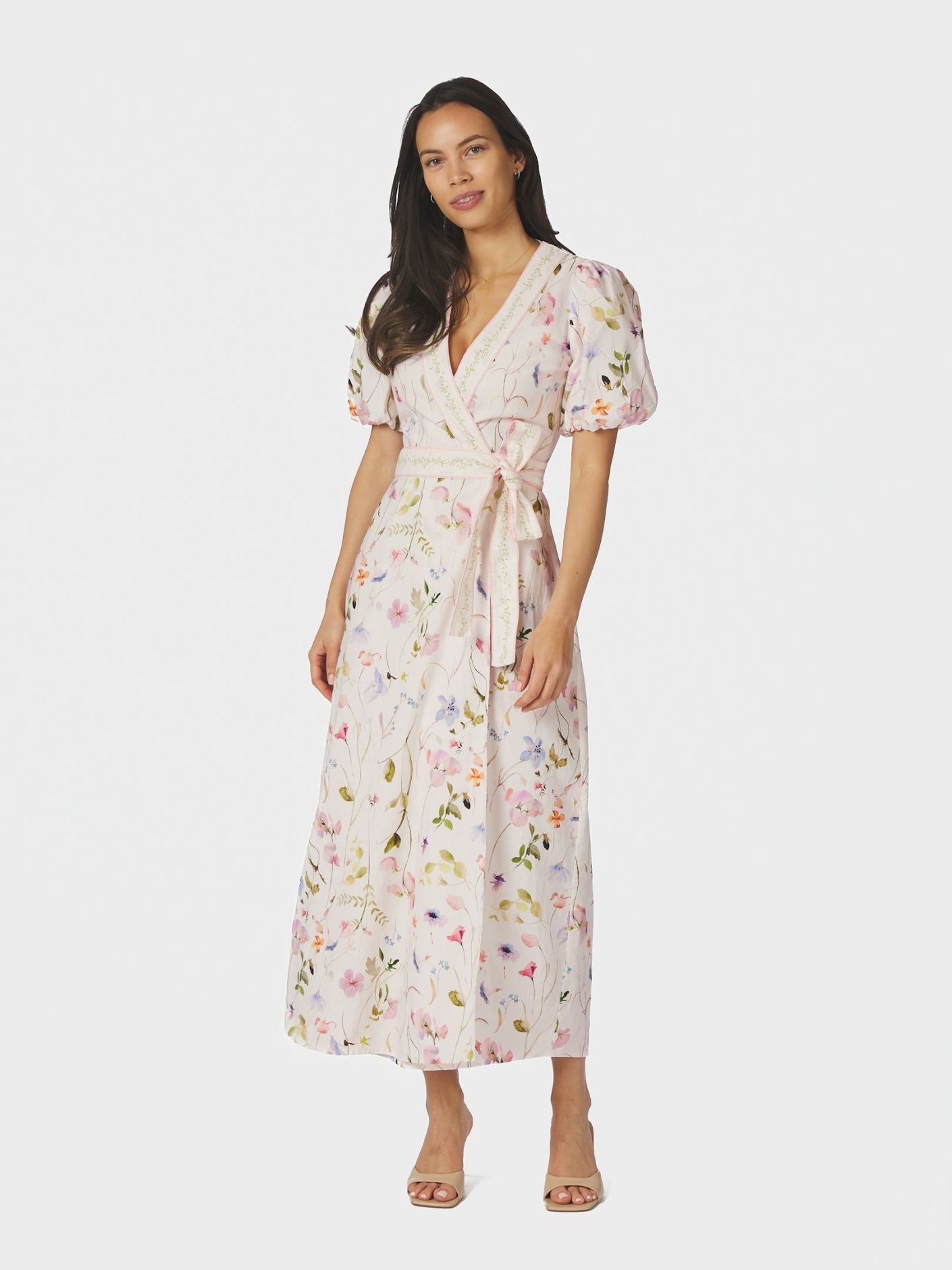 Neo Noir Clarine Flower Dress