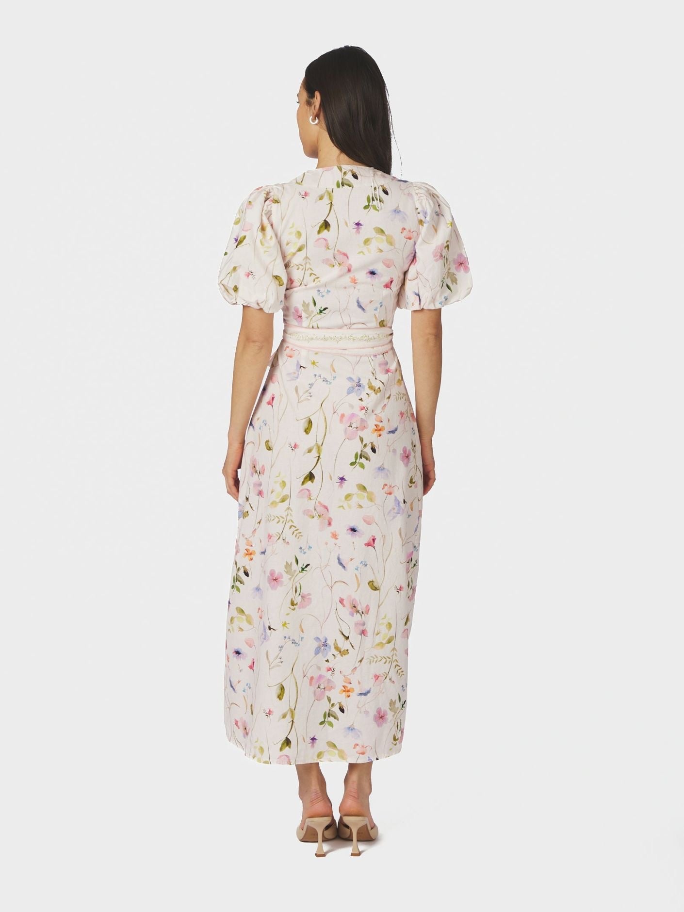 Neo Noir Clarine Flower Dress