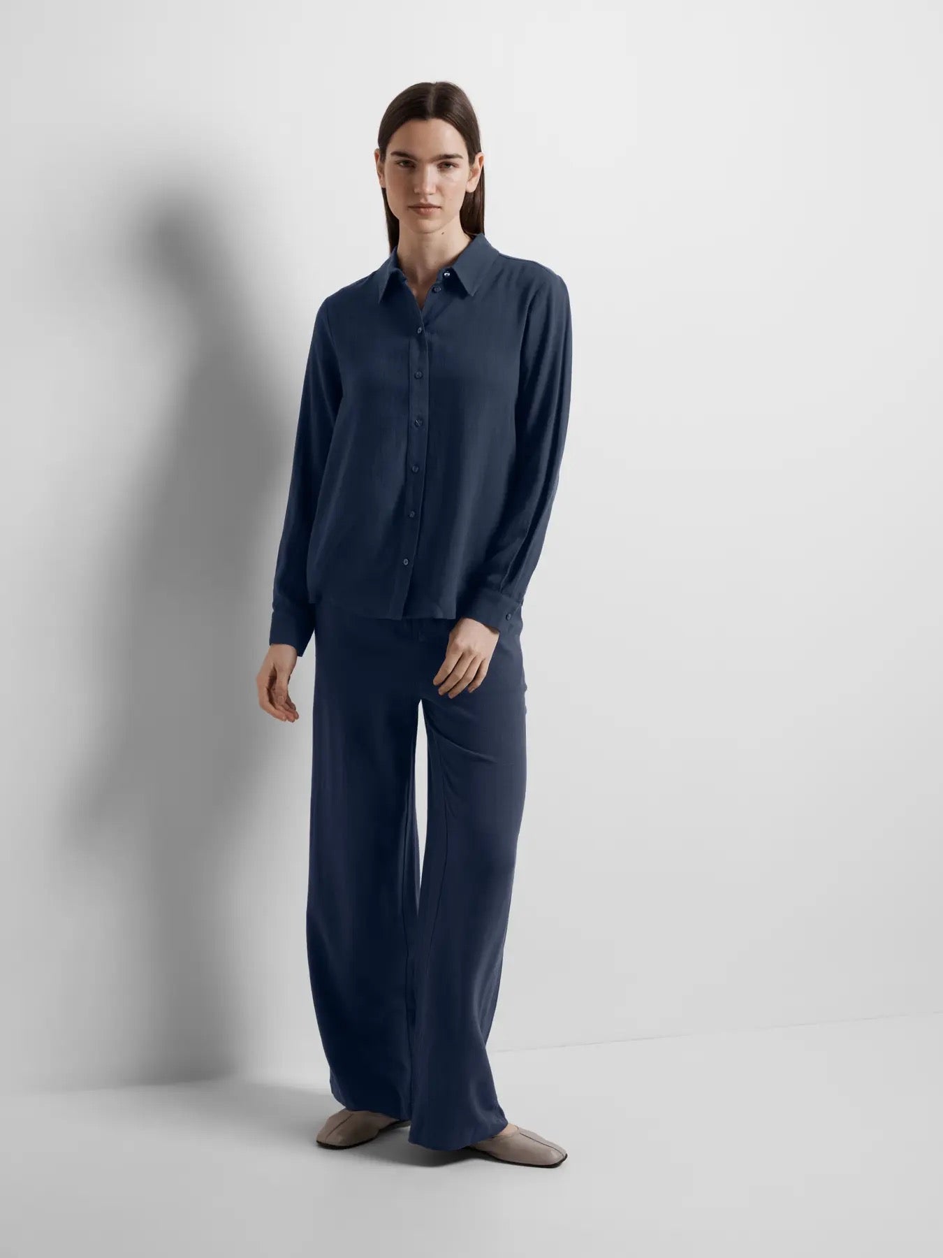 Viva Gulia Pants Linne/Viskos