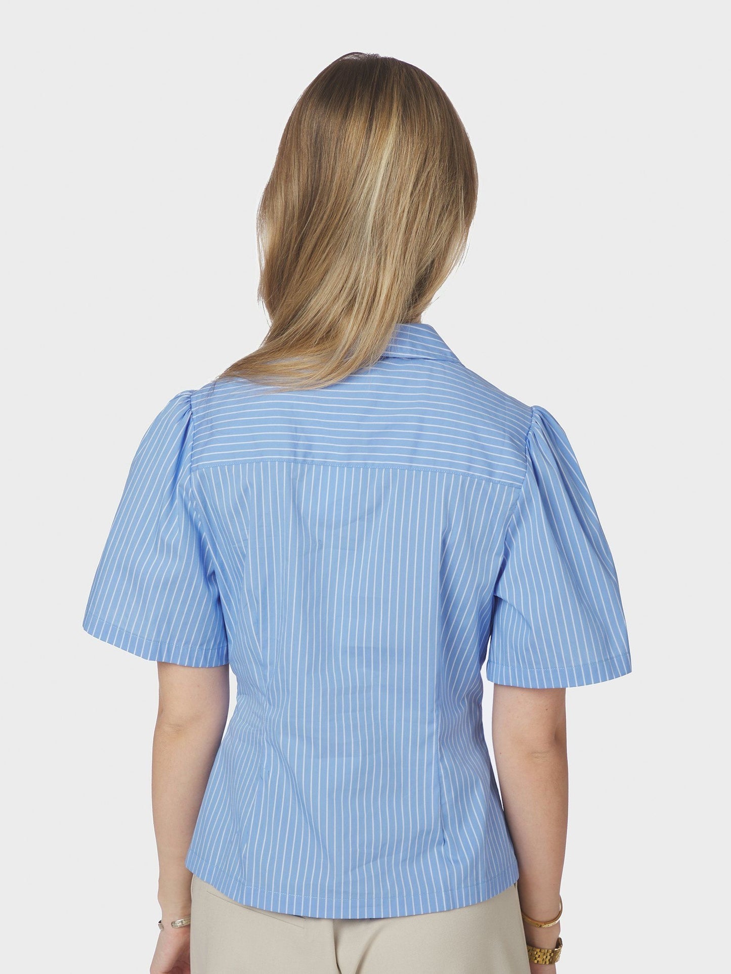 Neo Noir Balara Stripe Poplin Shirt