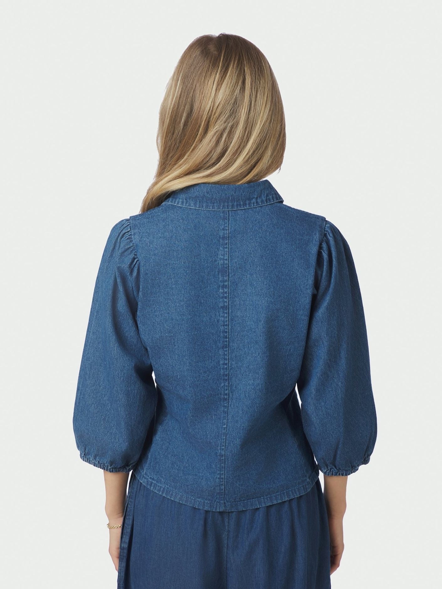 Wandana Denim Blouse