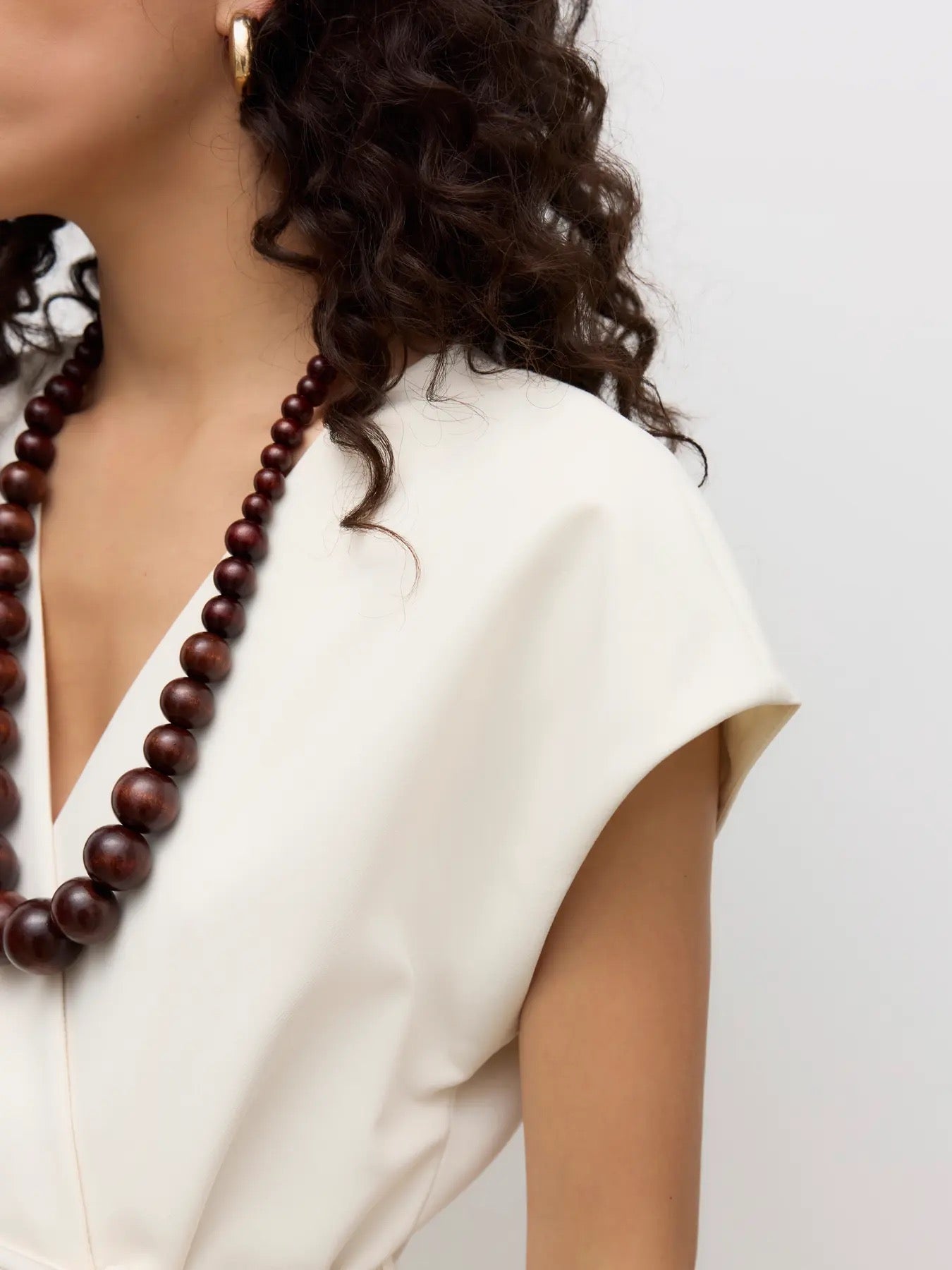 Vannah V-neck Midi Waistcoat